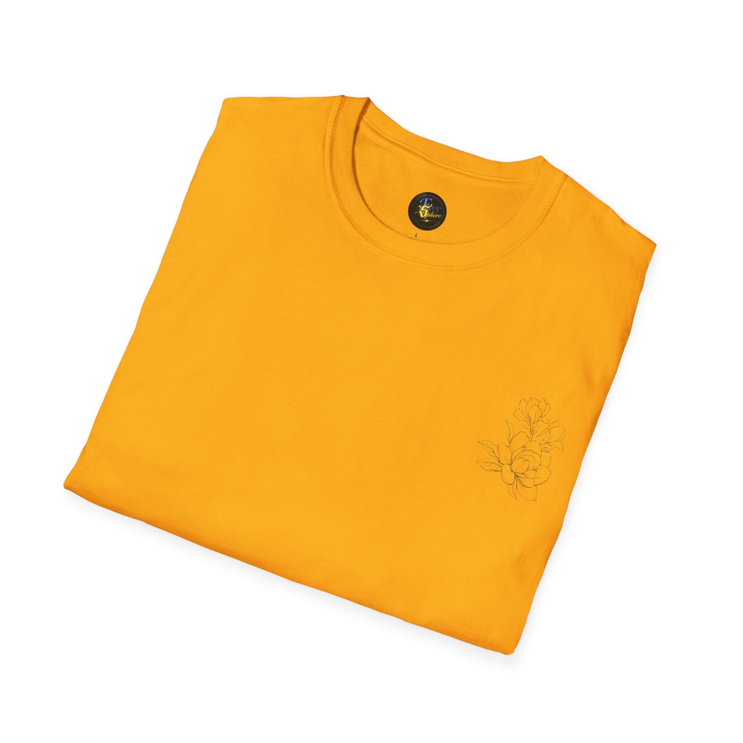 Wild Spirit Butterfly V-Neck Tee for Women