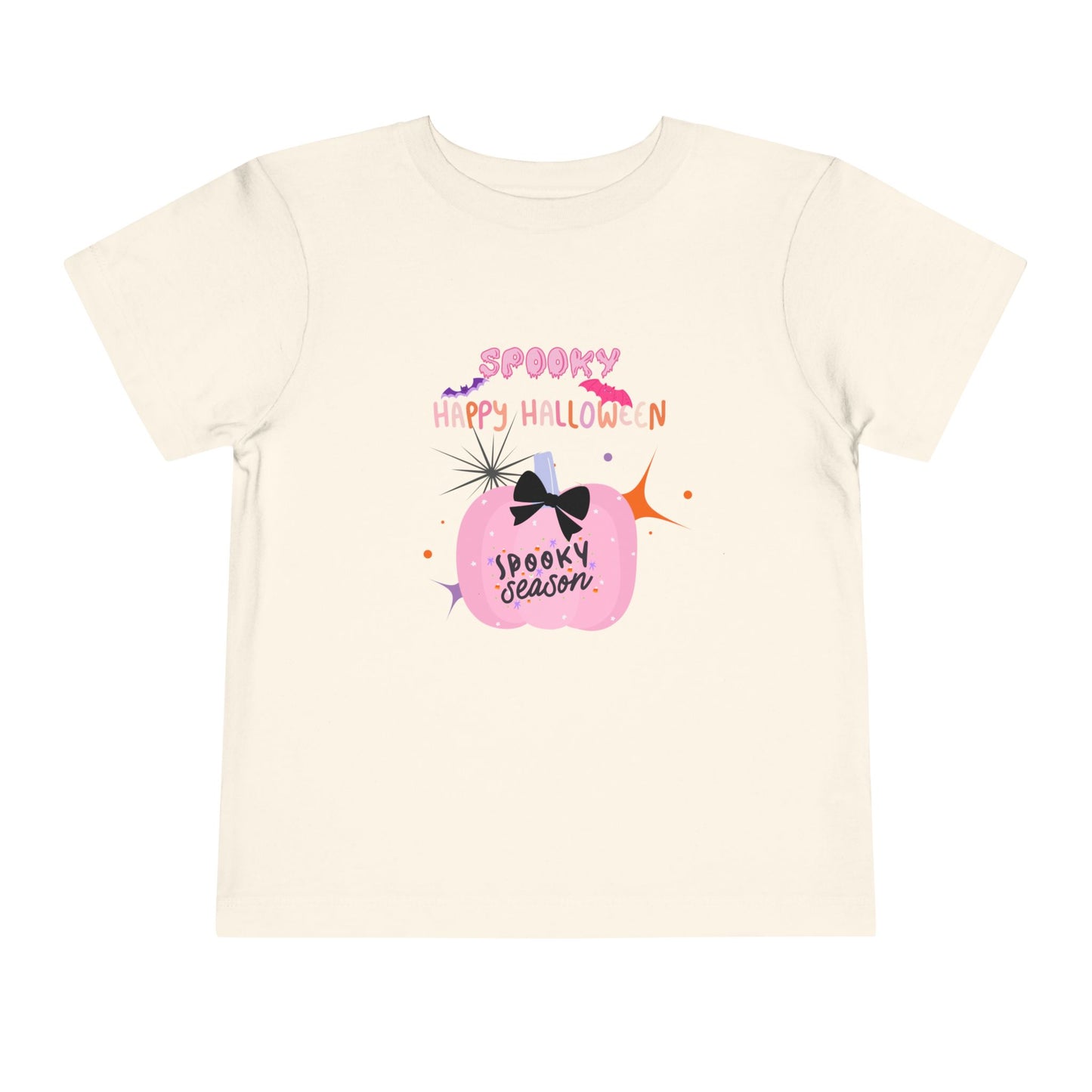 Toddler Pretty in Pink Spooky Season Tee