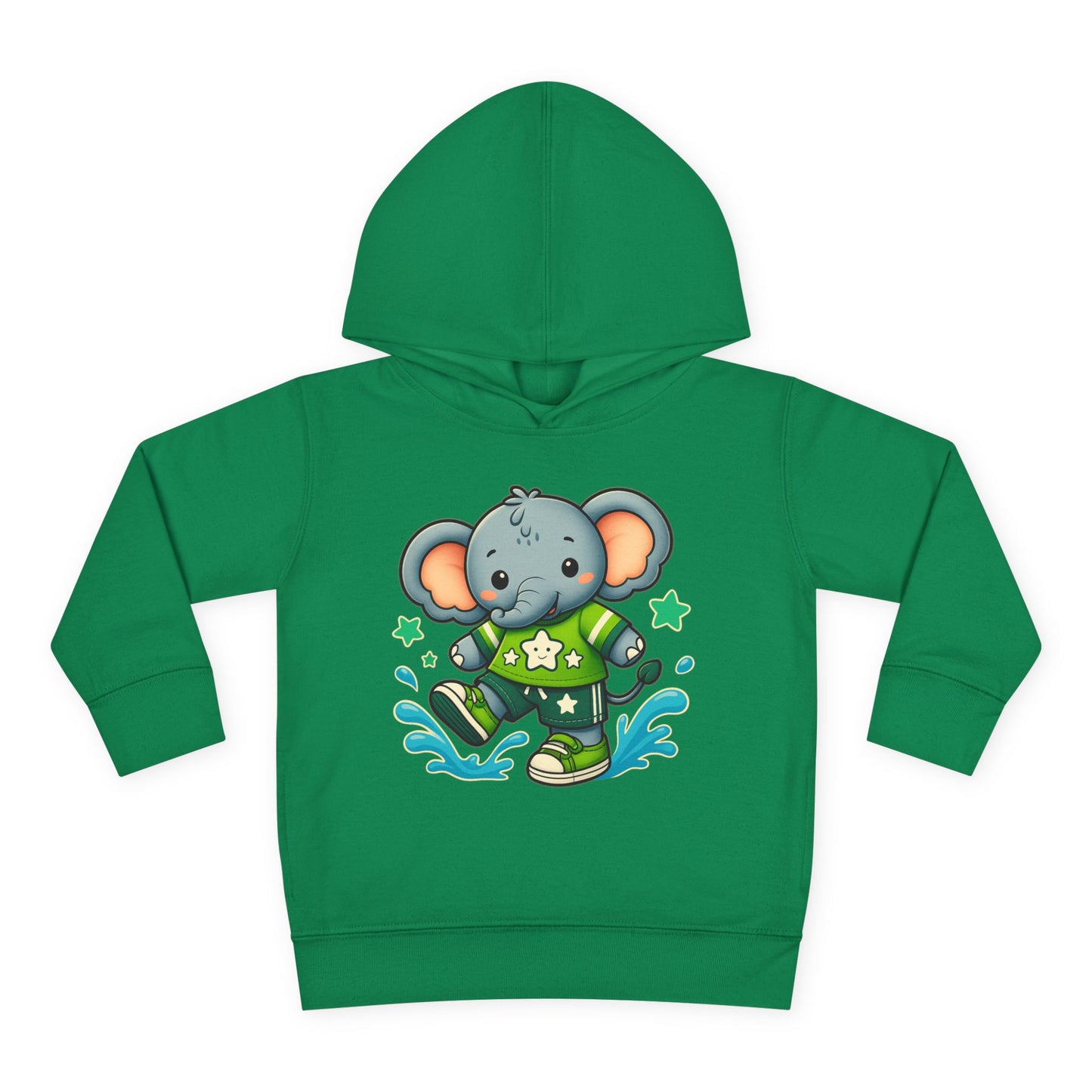 Toddler Splash & Dash Elephants Fleece Hoodie
