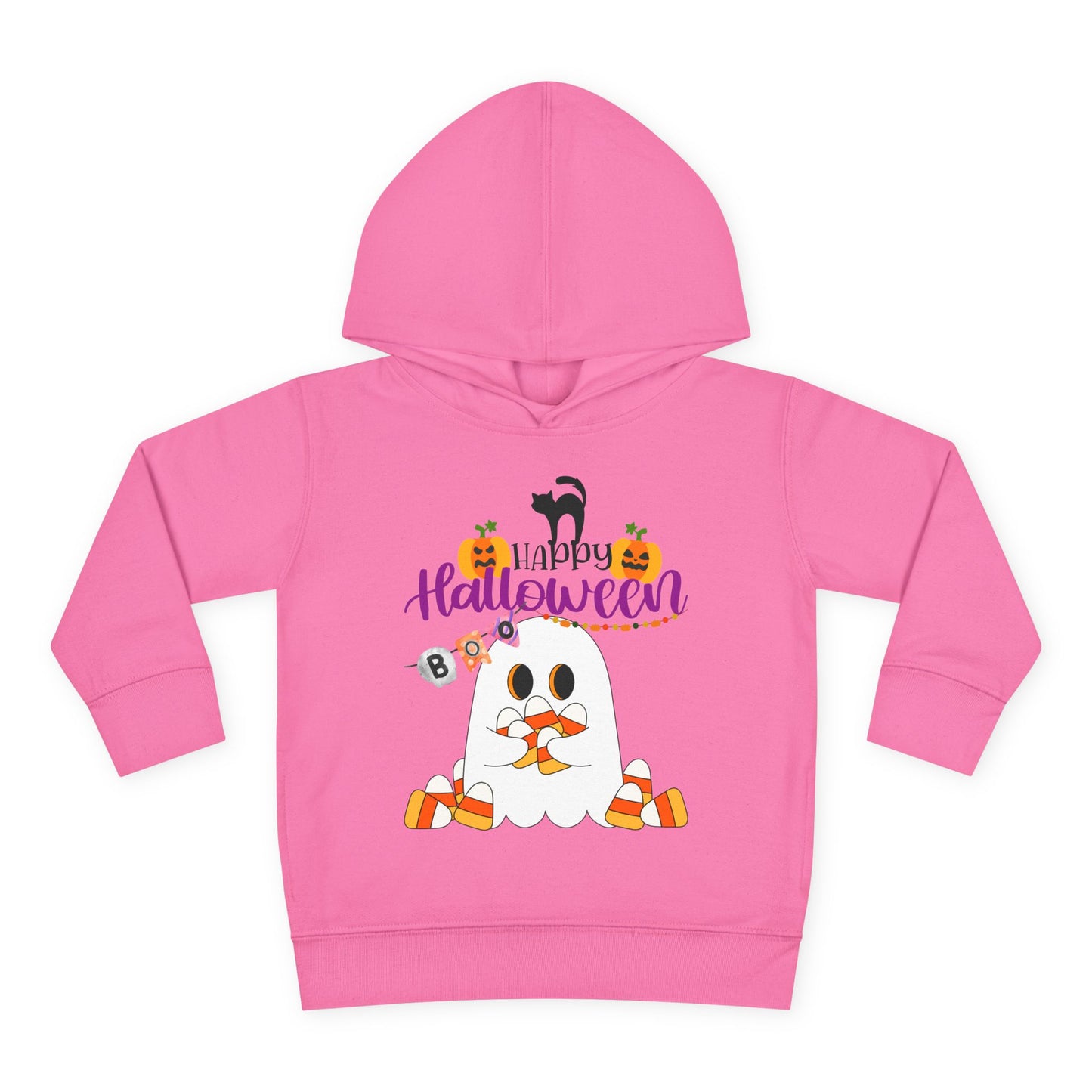 Toddler Candy Ghost Cutie Fleece Hoodie