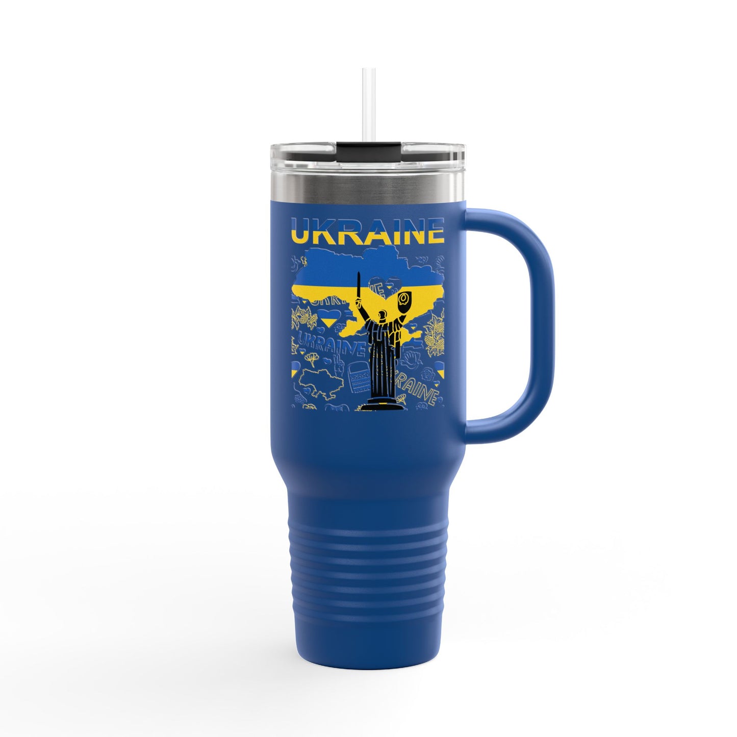 Ukrainian Free Spirit Travel Mug, 40oz