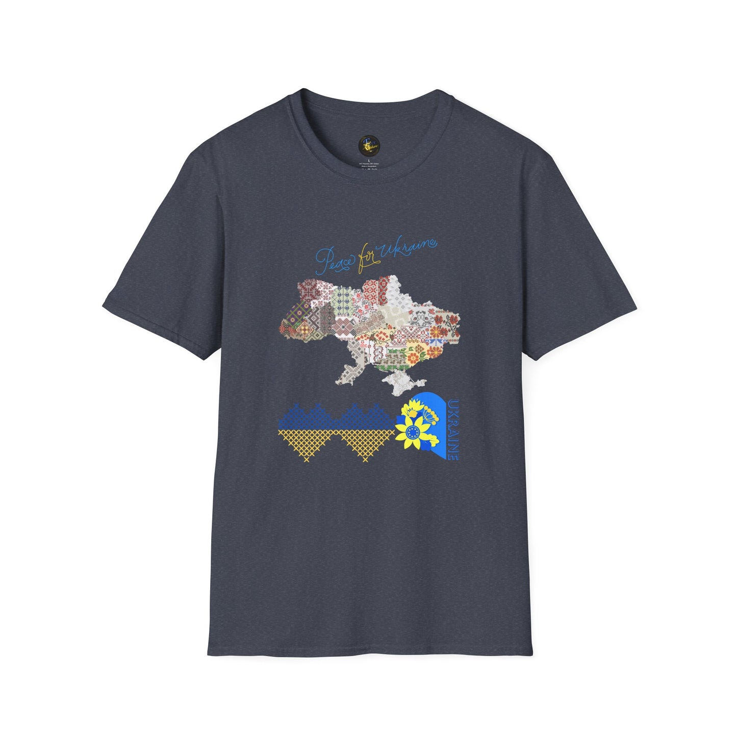 Peace in Every Stitch - Unisex Cotton T-Shirt