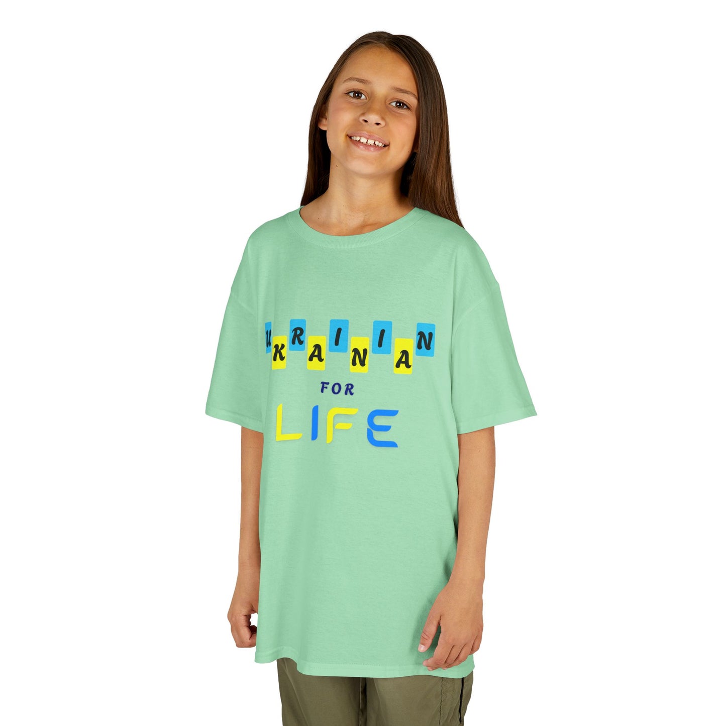Kids Ukrainian for Life Graphic Tee