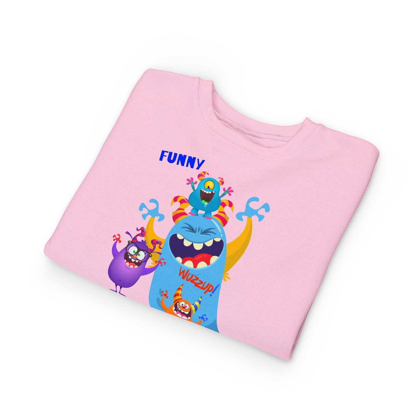 Toddler Funny Monsters Sweatshirt