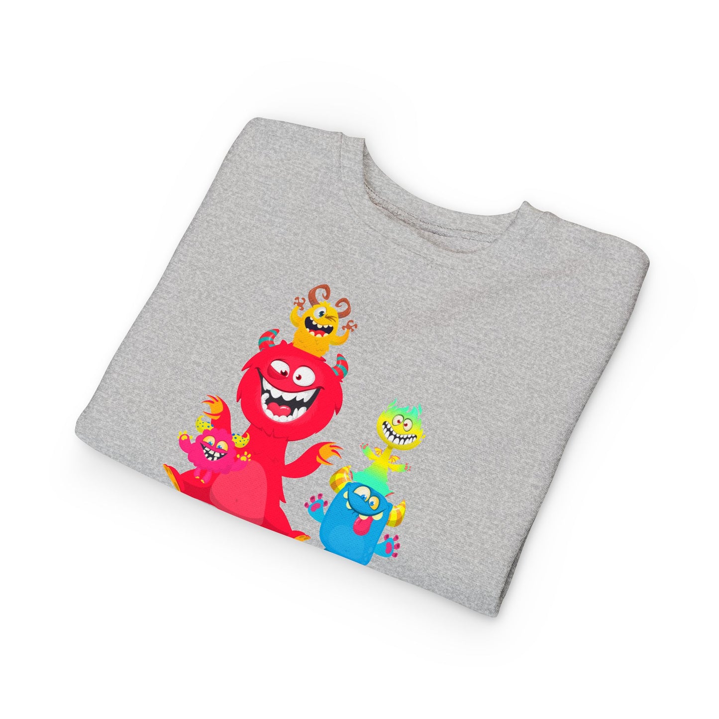 Toddler Colorful Monsters Sweatshirt