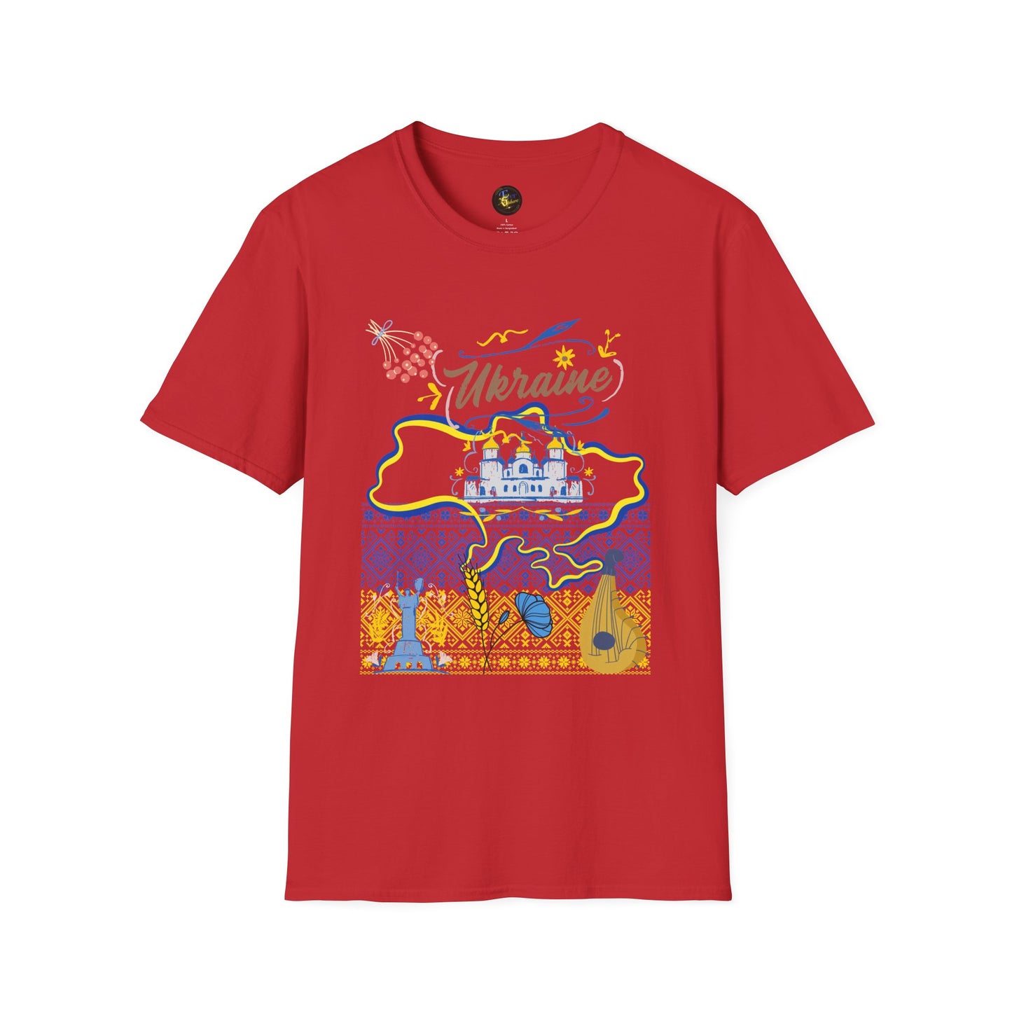 Fields, Faith & Freedom - Unisex Cotton T-Shirt for Men & Women