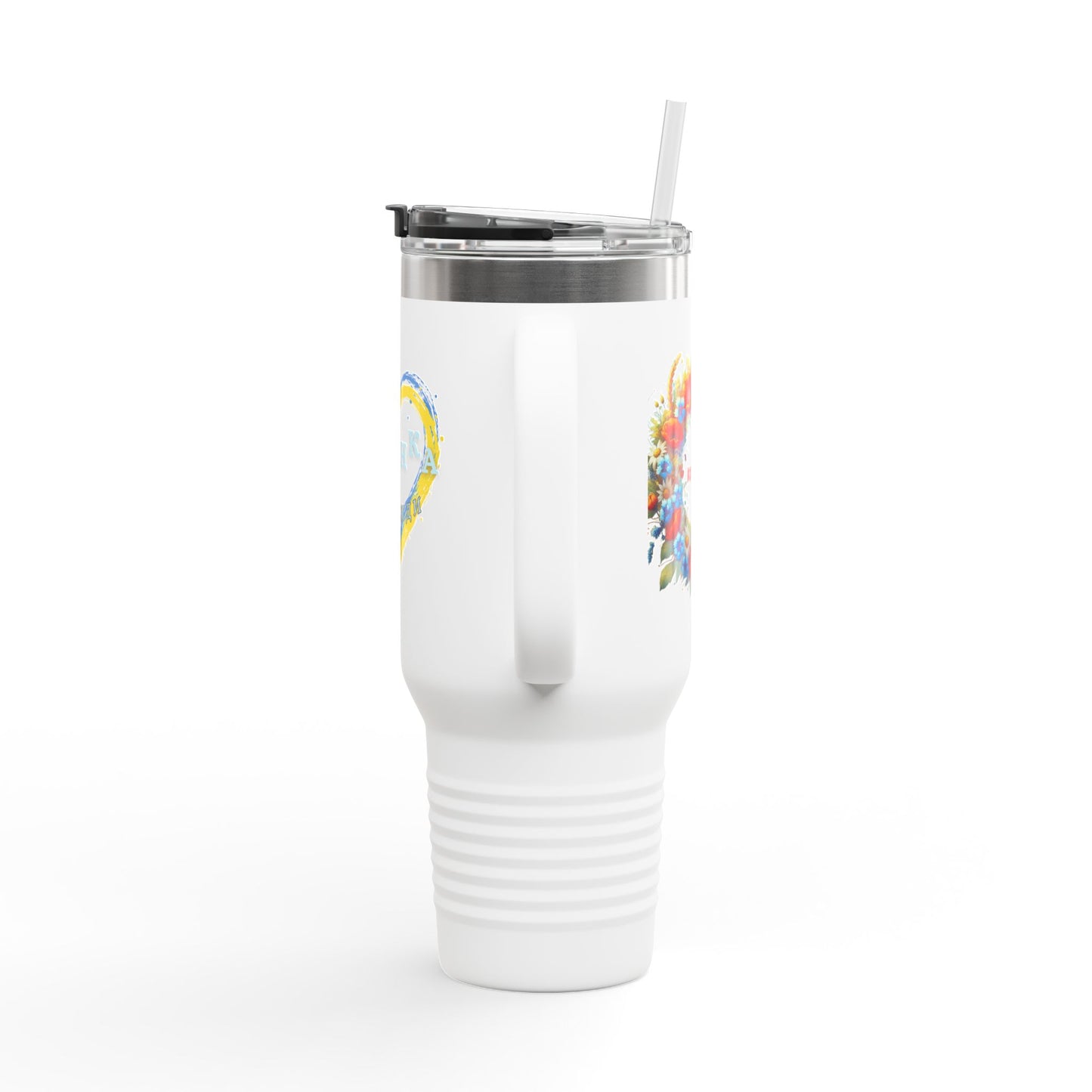Ukrainian Girl Forever Insulated Travel Mug, 40oz
