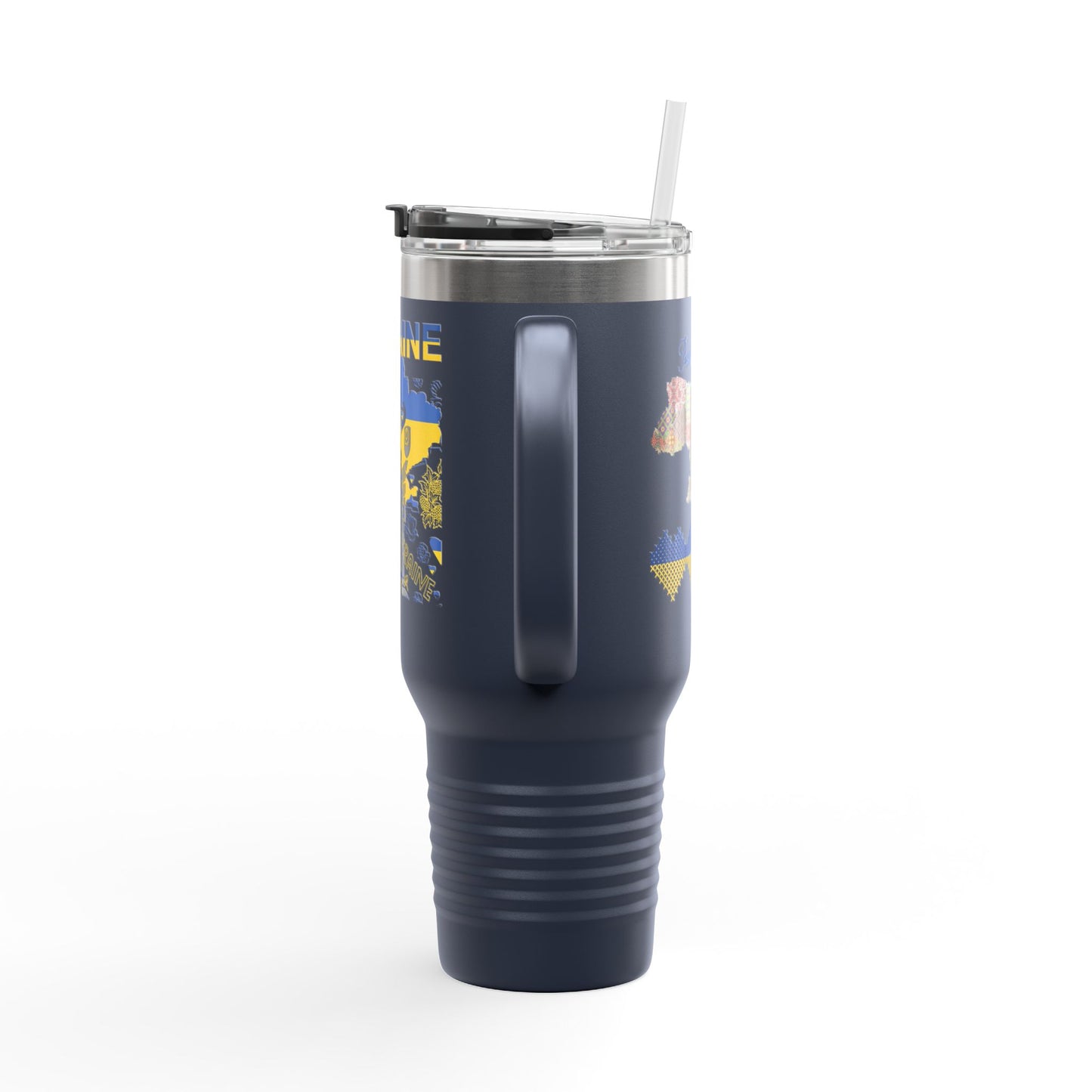 Ukrainian Free Spirit Travel Mug, 40oz