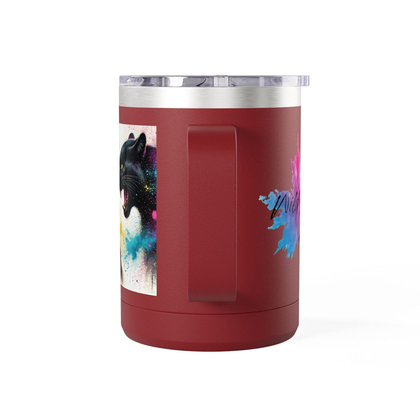 Ukrainian Wild Spirit Girl Mug Tumbler, 15oz