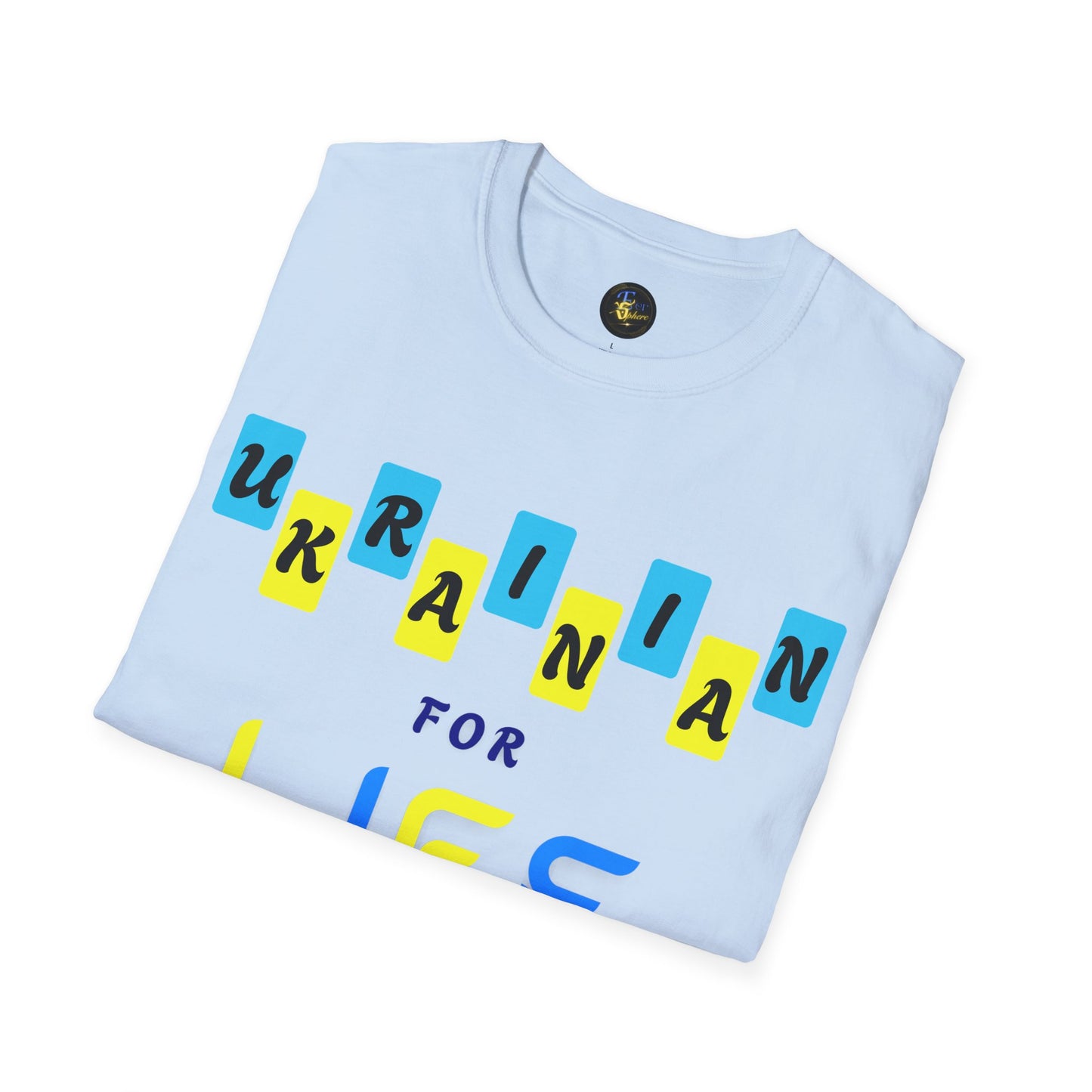 Ukrainian Pride T-Shirt, Unisex Comfort Blend Tee
