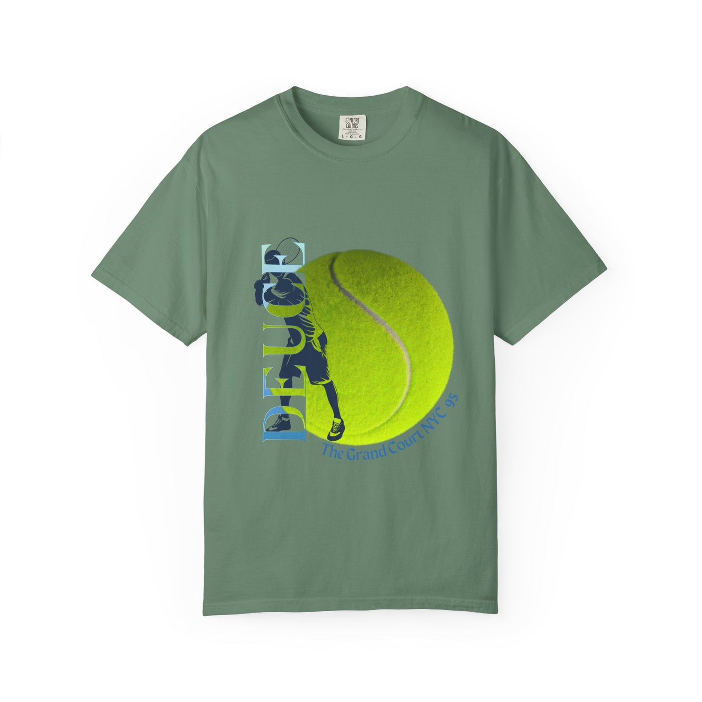 PERSONALIZE Tennis Power Play Garment-Dyed T-shirt