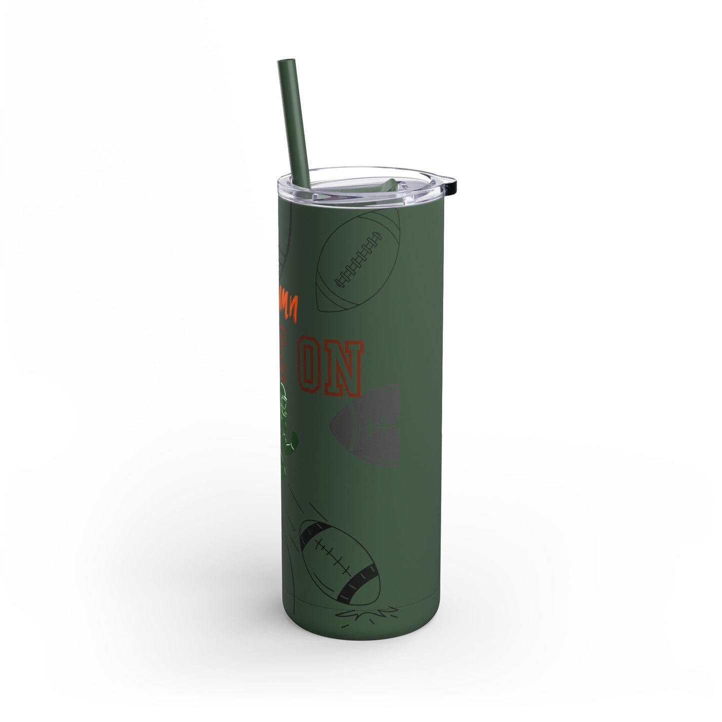 Football Season Matte Tumbler, 20oz