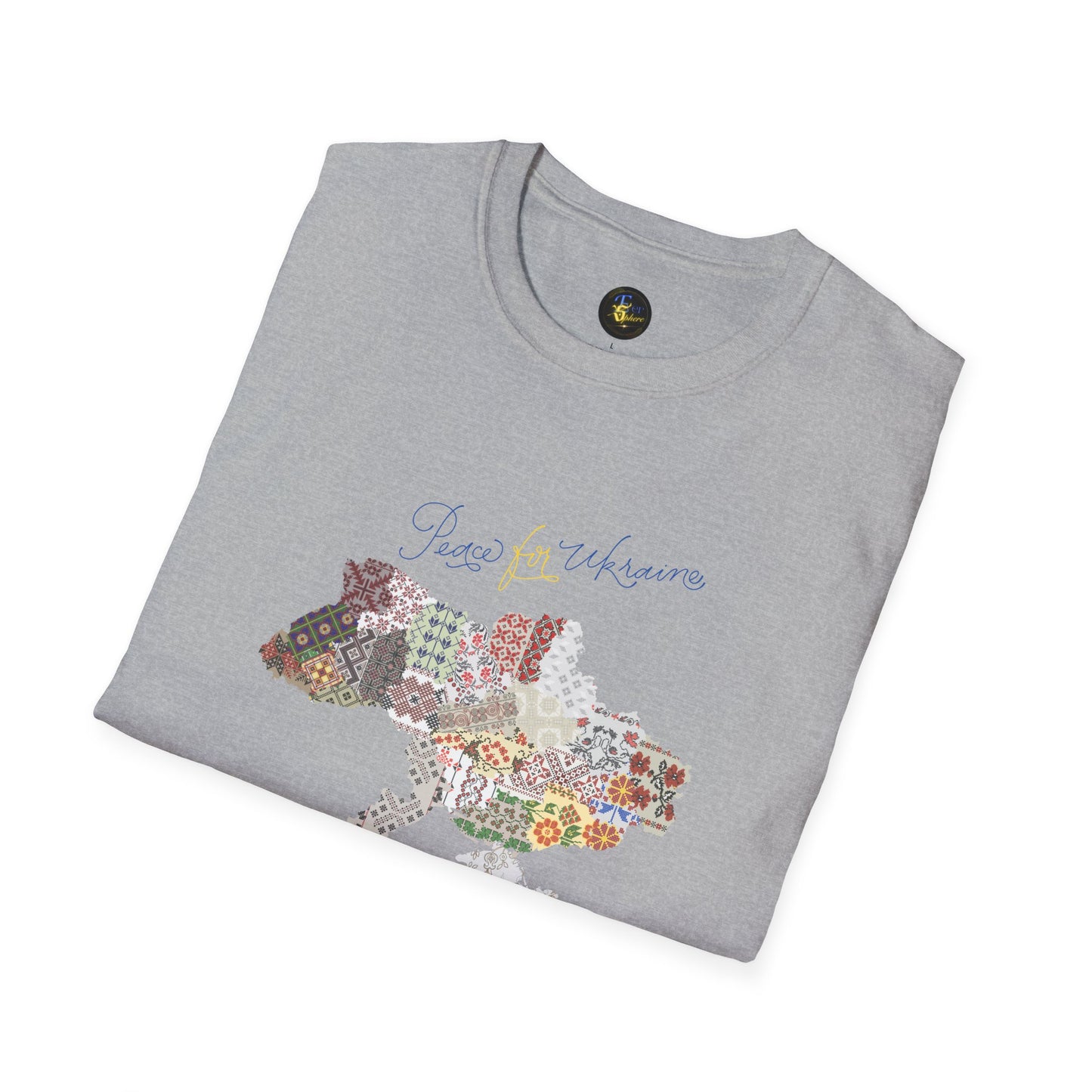 Peace in Every Stitch - Unisex Cotton T-Shirt