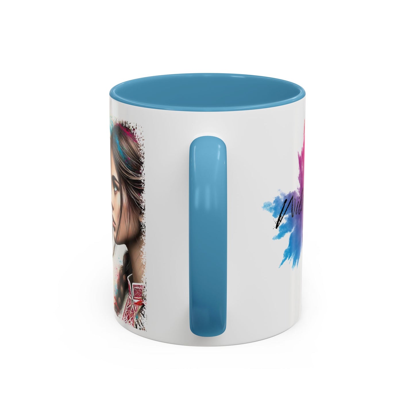 Ukrainian Wild Spirit Girl Mug Size 11oz, 15oz