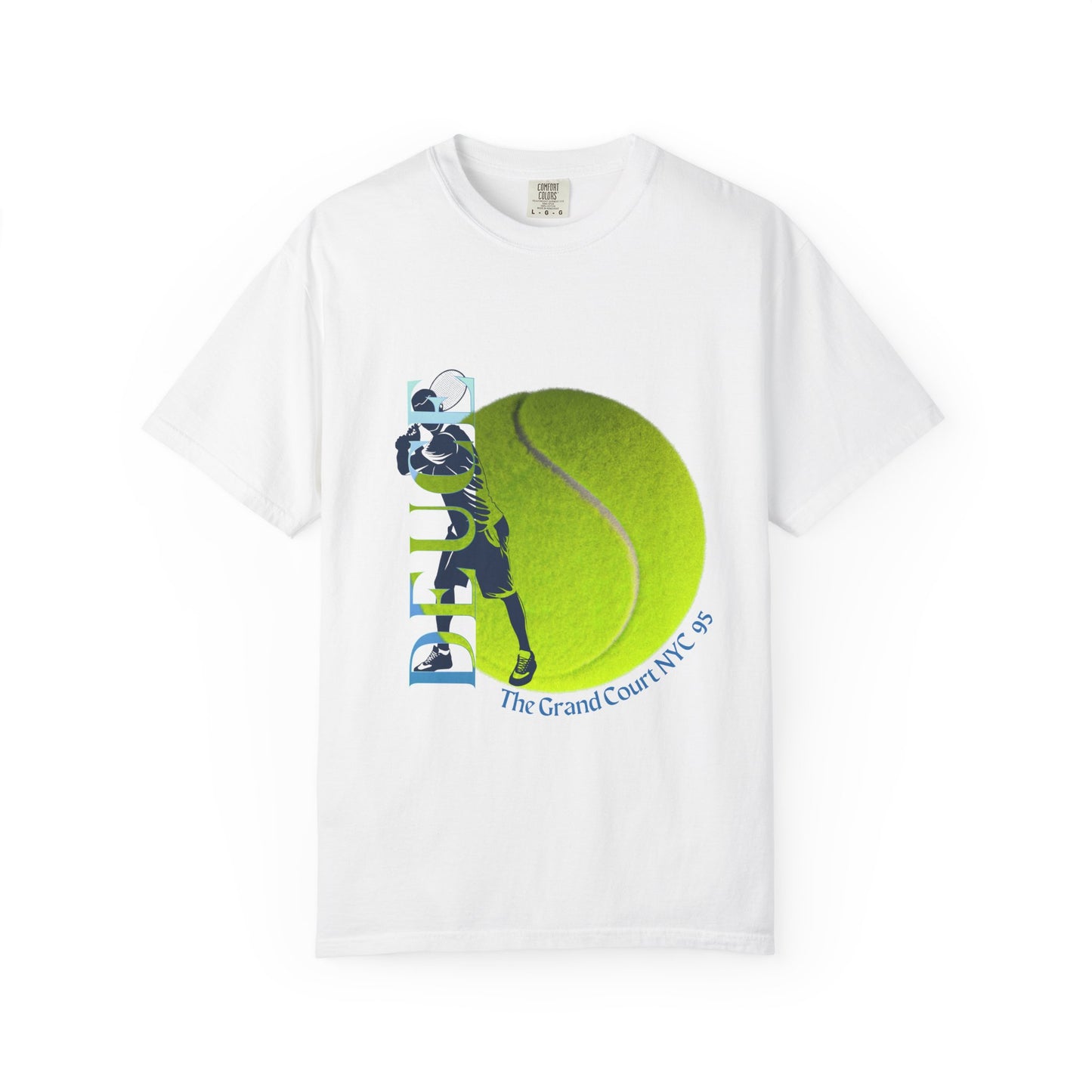 PERSONALIZE Tennis Power Play Garment-Dyed T-shirt