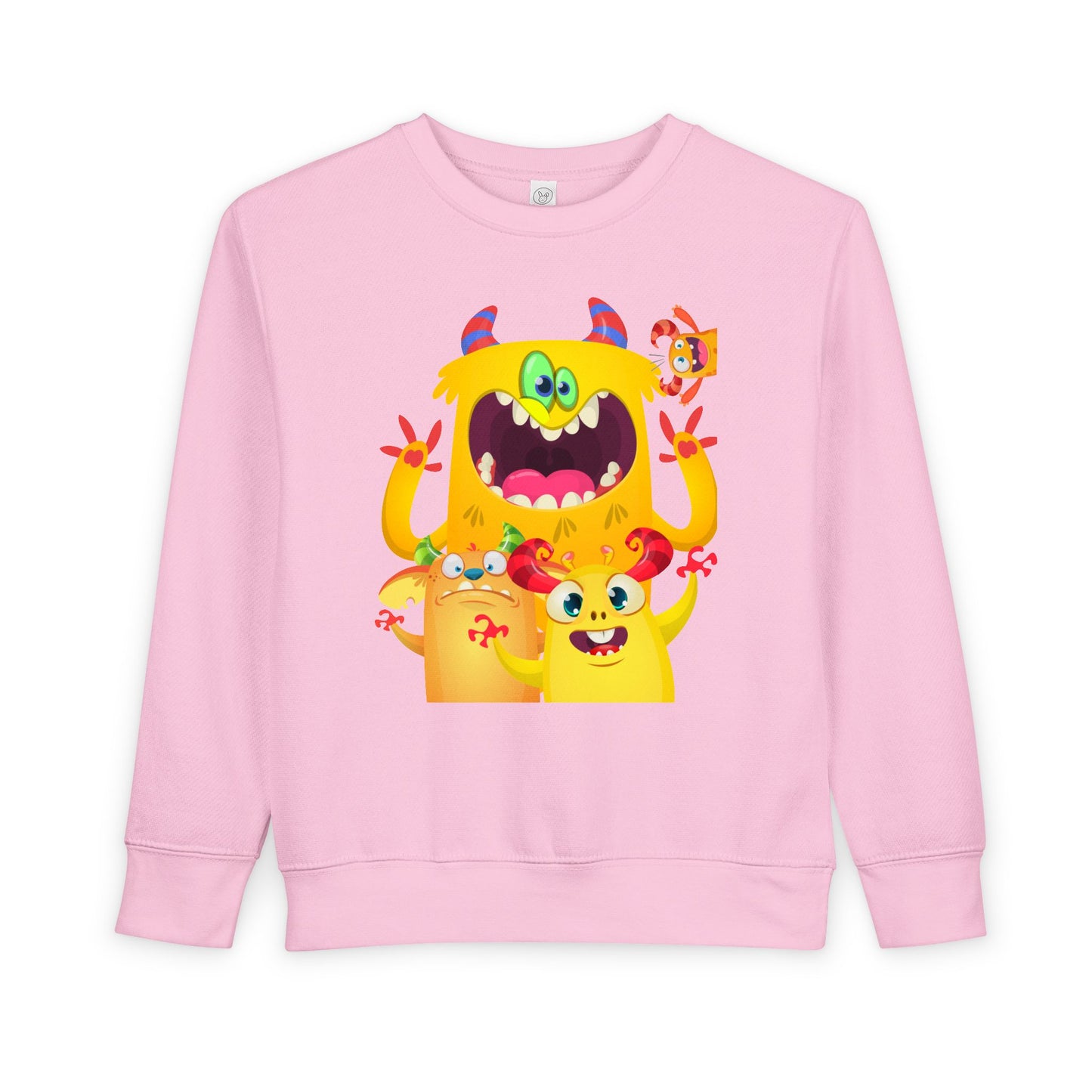 Toddler Yellow Monsters Sweatshirt
