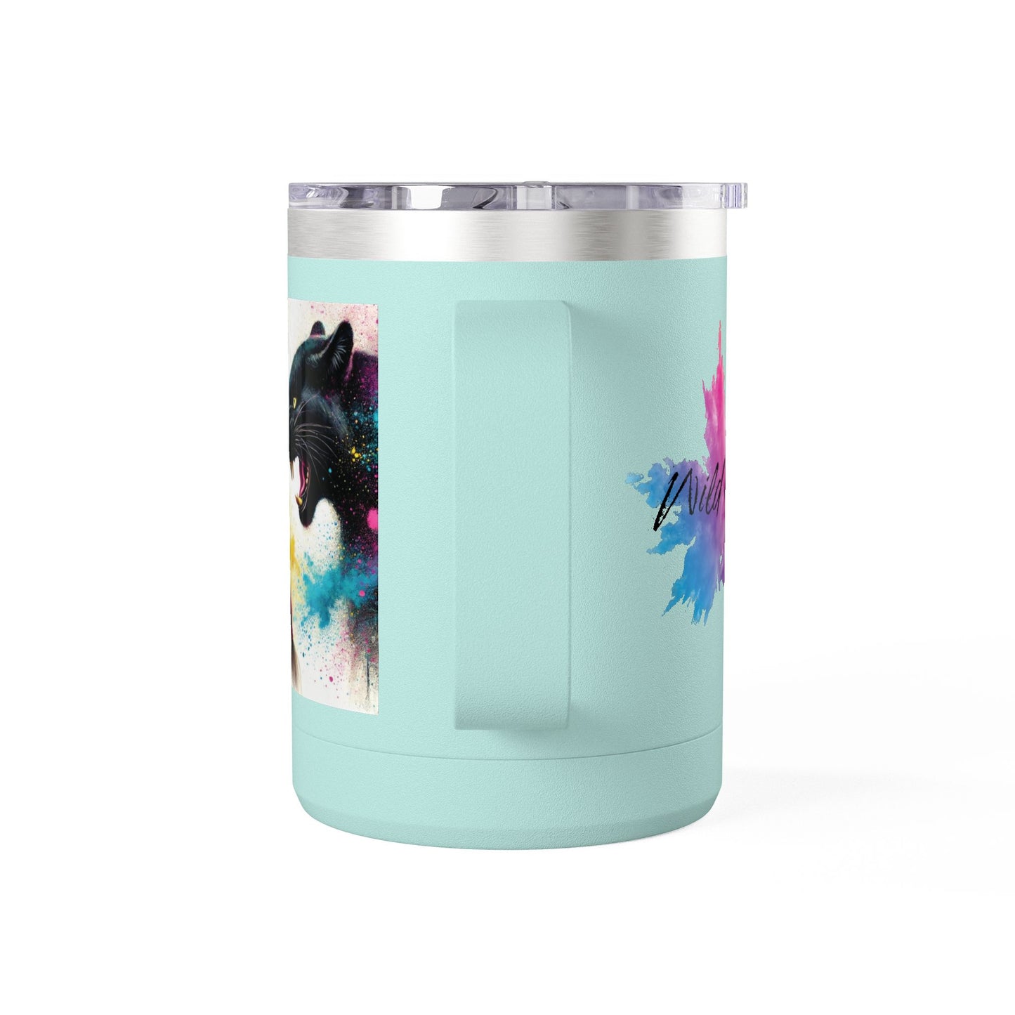 Ukrainian Wild Spirit Girl Mug Tumbler, 15oz