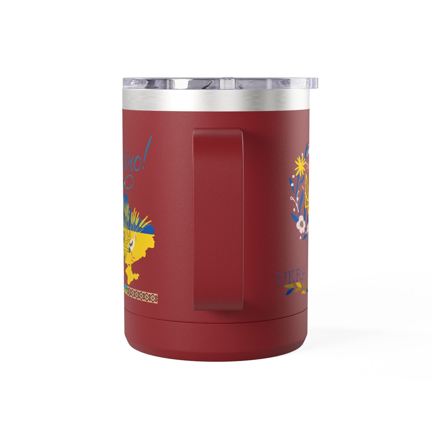 Ukrainian Kozak Mug Tumbler, 15oz