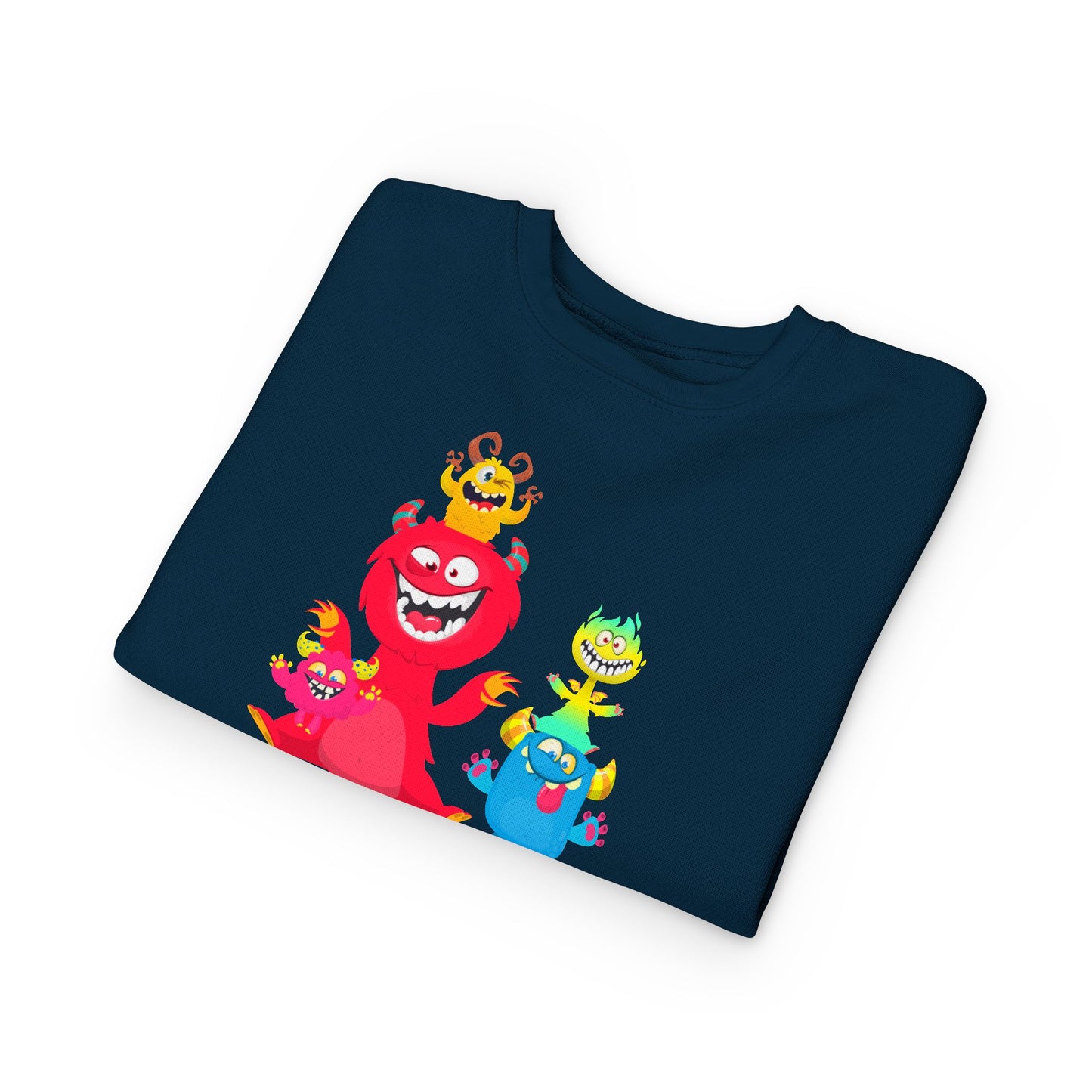 Toddler Colorful Monsters Sweatshirt