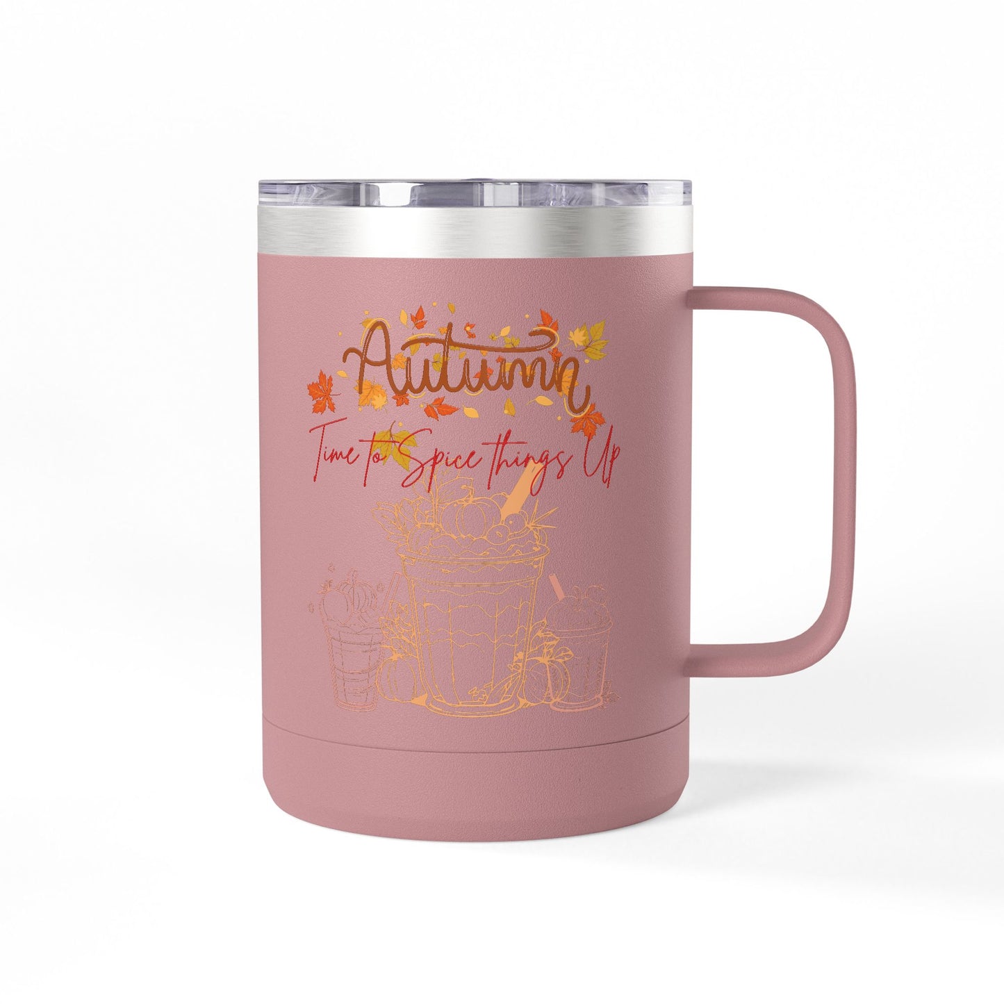 Autumn Coffee Mug Tumbler, 15oz