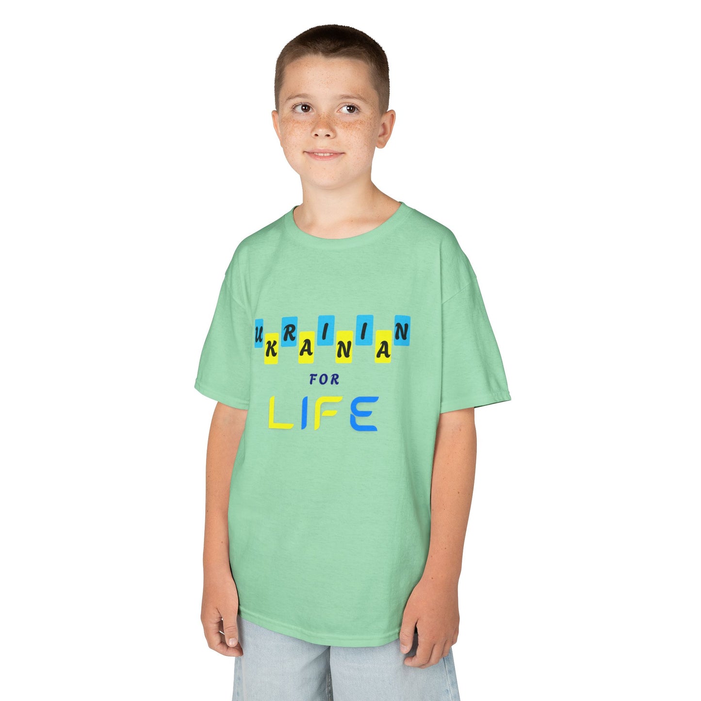 Kids Ukrainian for Life Graphic Tee