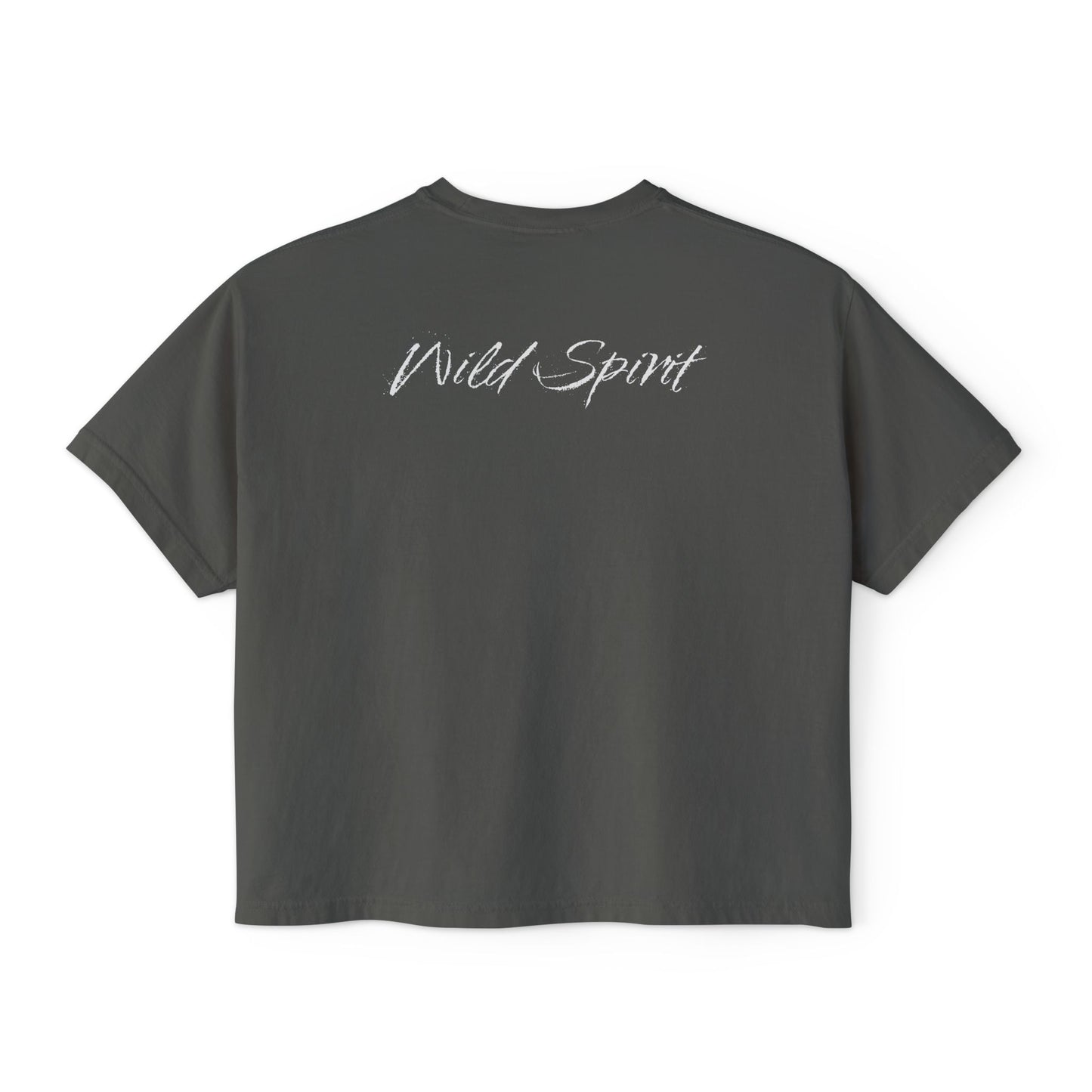 PERSONALIZE Fierce Stillness - Oversized Boxy Fit Graphic T-shirt