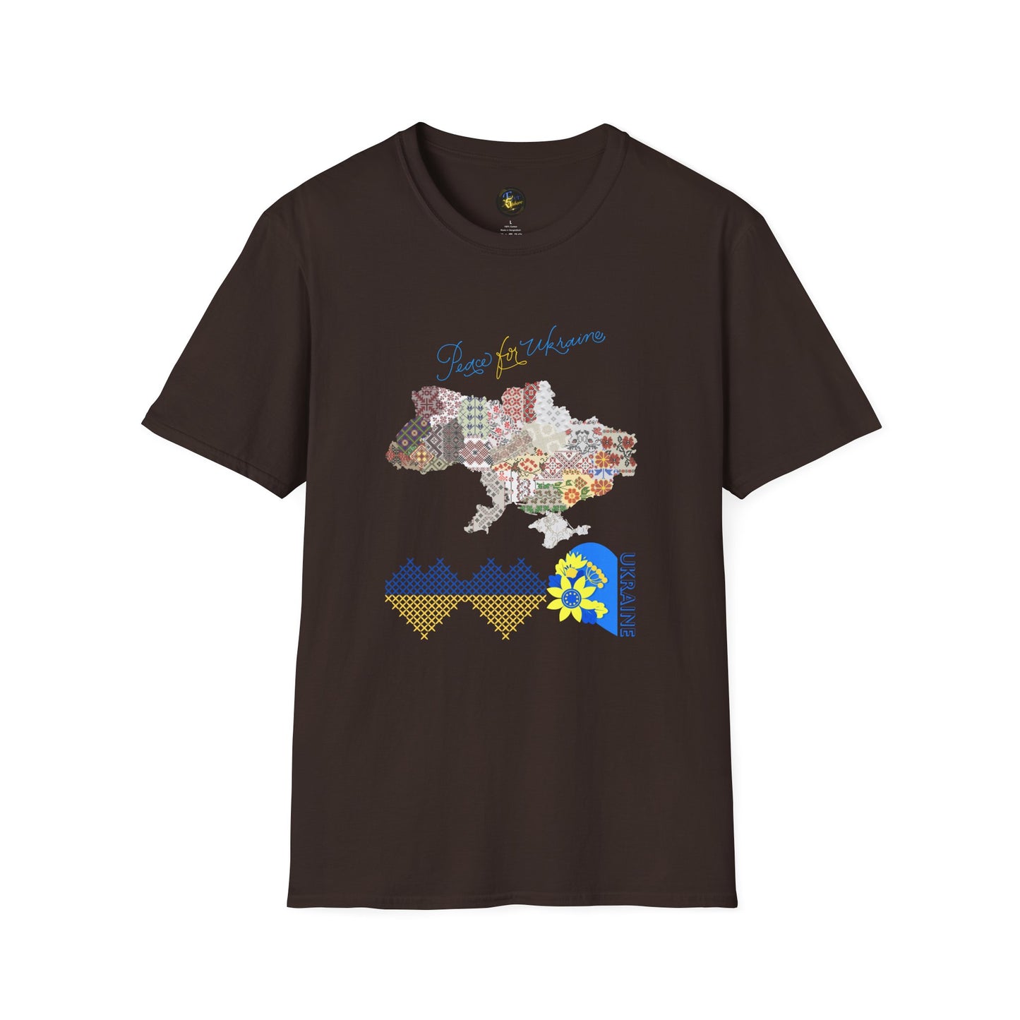 Peace in Every Stitch - Unisex Cotton T-Shirt