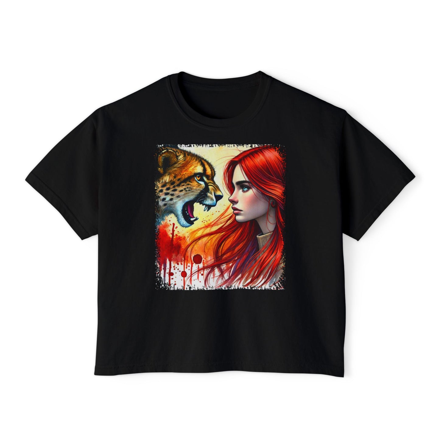 PERSONALIZE No Hesitation - Oversized Boxy Fit Graphic T-shirt