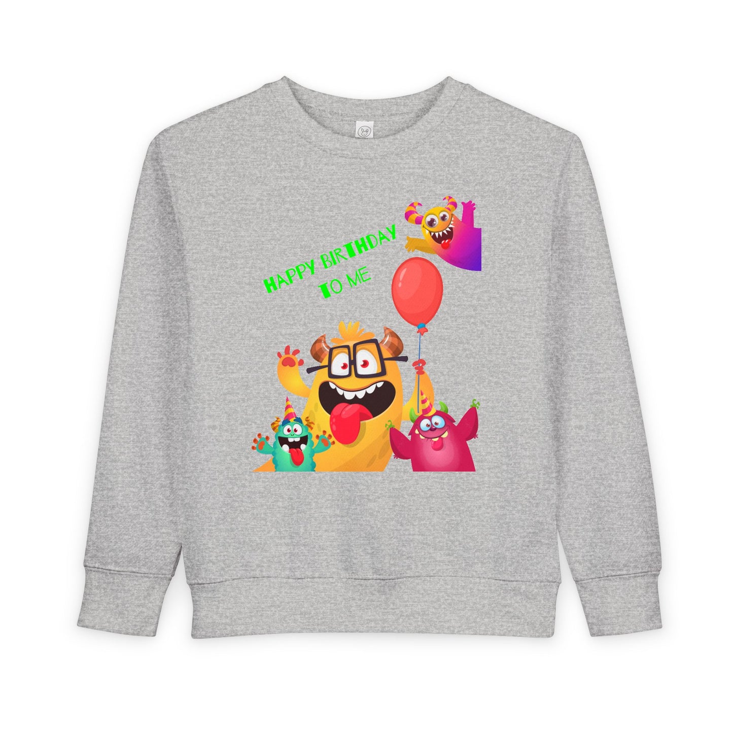 Toddler Happy Birthday Monsters Sweatshirt