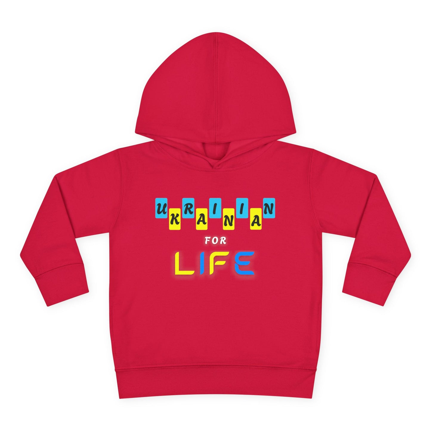 Toddler Ukrainian for Life Fleece Hoodie