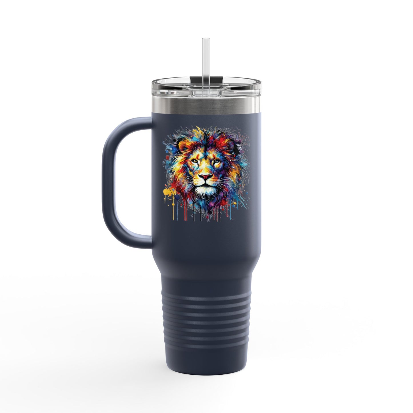 Lviv UA Vibrant Insulated Travel Mug, 40 oz