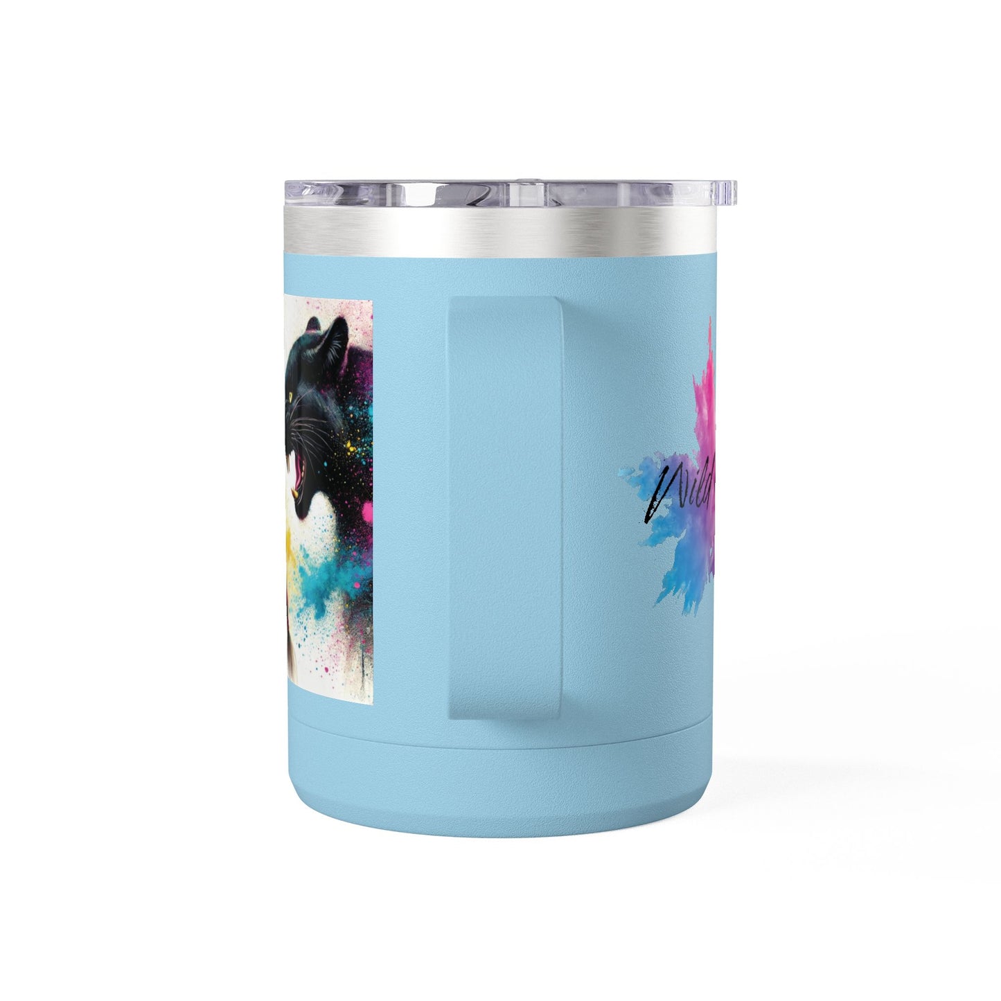 Ukrainian Wild Spirit Girl Mug Tumbler, 15oz