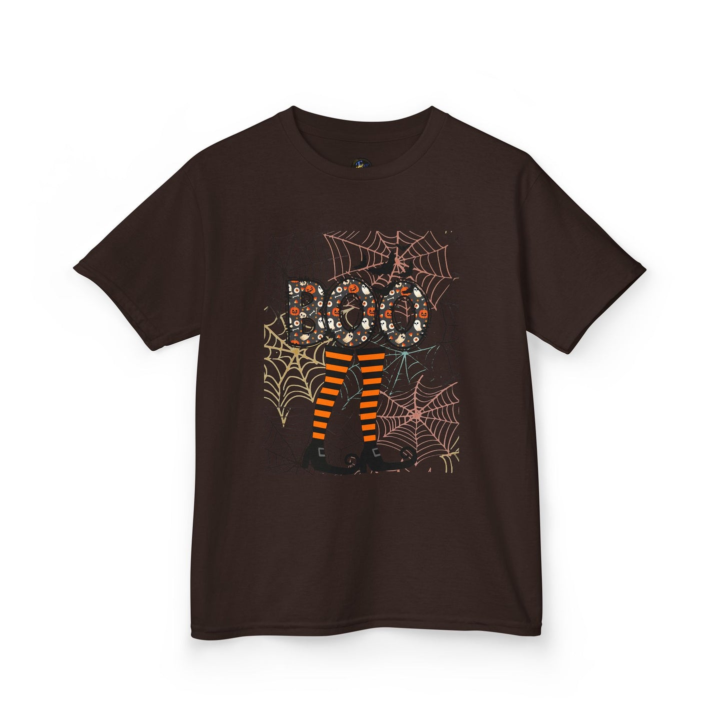 Kids Boo Crew Witch Feet Graphic Tee
