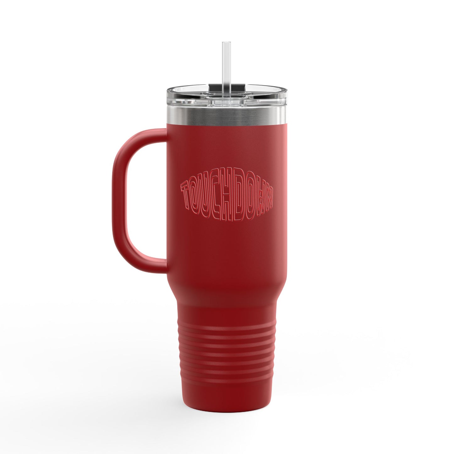 Football Season Touchdown Sporty Insulated Travel Mug, 40oz
