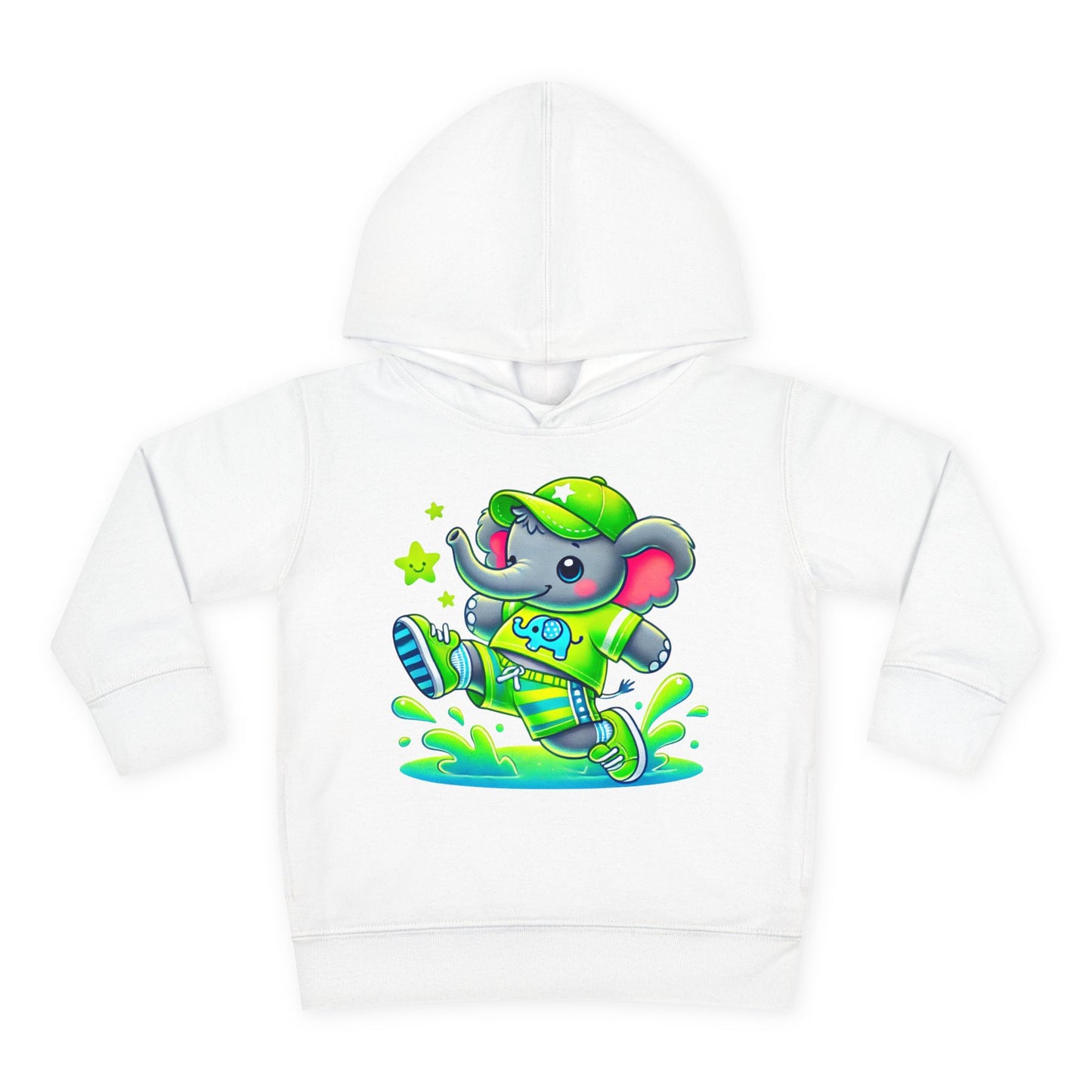 Toddler Bright Stars & Big Smiles Fleece Hoodie