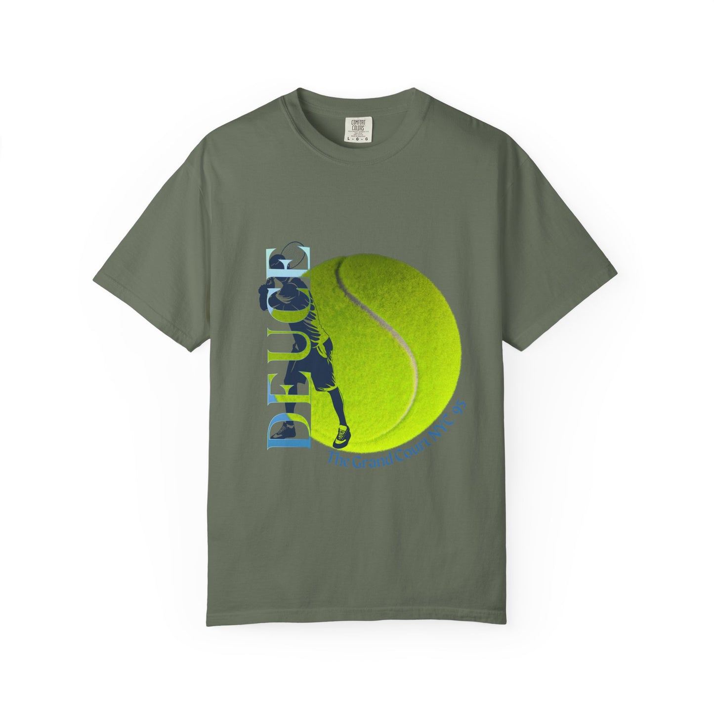 PERSONALIZE Tennis Power Play Garment-Dyed T-shirt