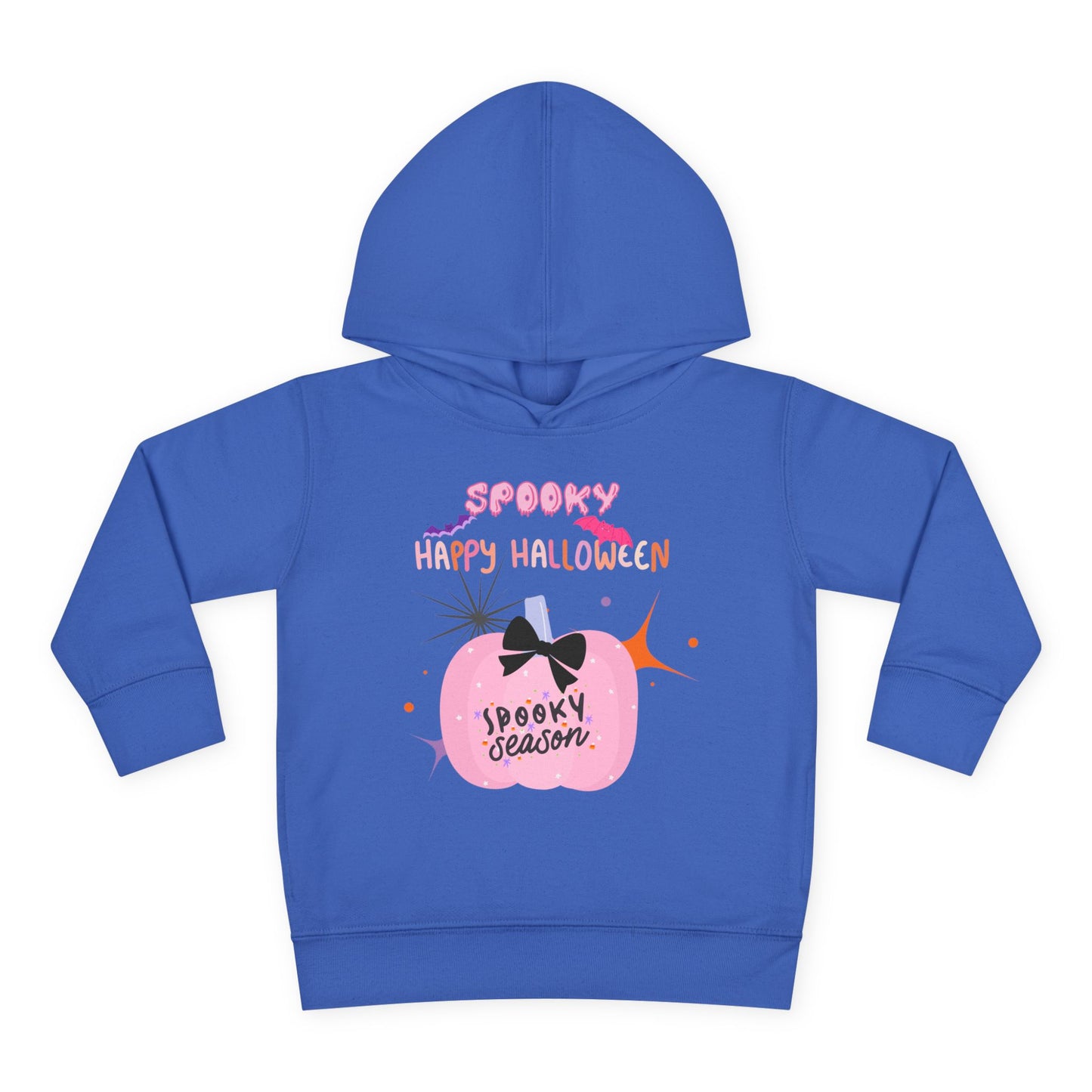 Toddler Pretty in Pink Spooky Season Fleece Hoodie