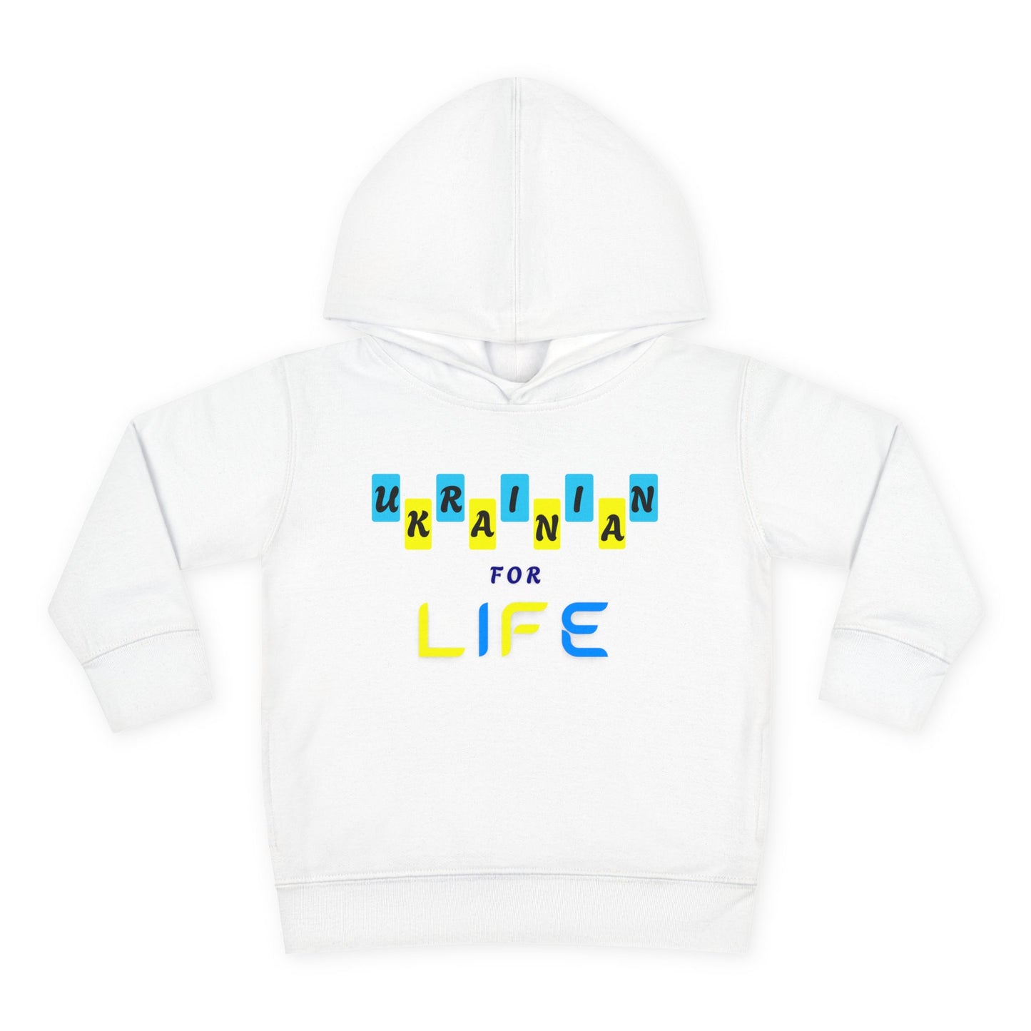Toddler Ukrainian for Life Fleece Hoodie