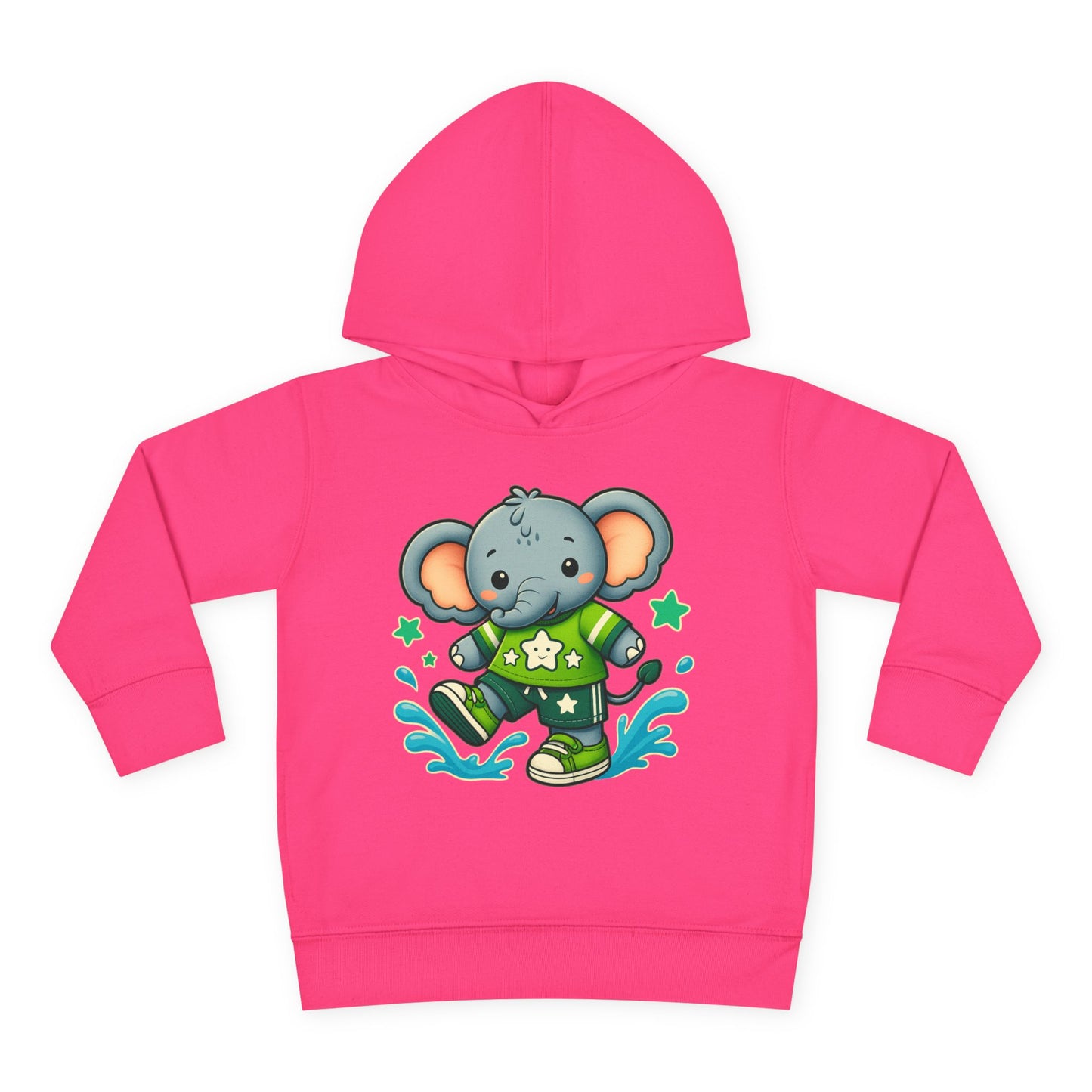Toddler Splash & Dash Elephants Fleece Hoodie