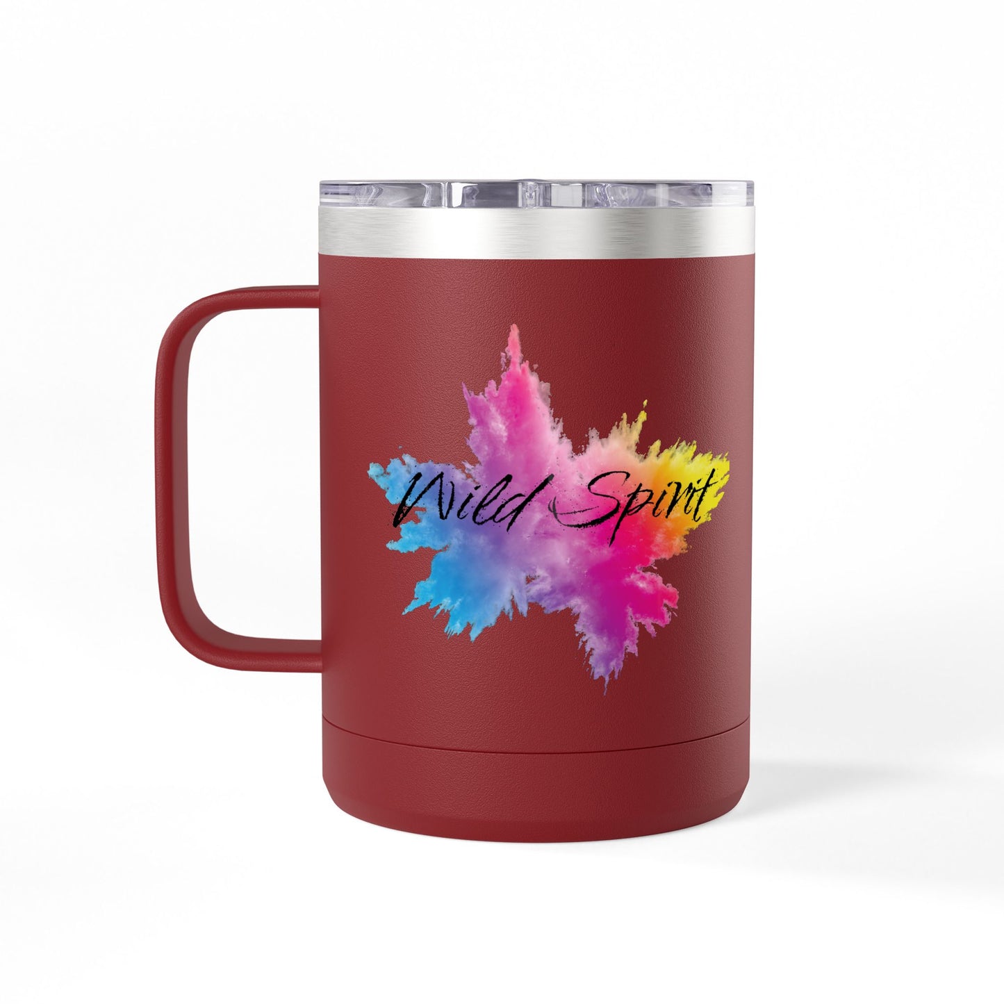 Ukrainian Wild Spirit Girl Mug Tumbler, 15oz