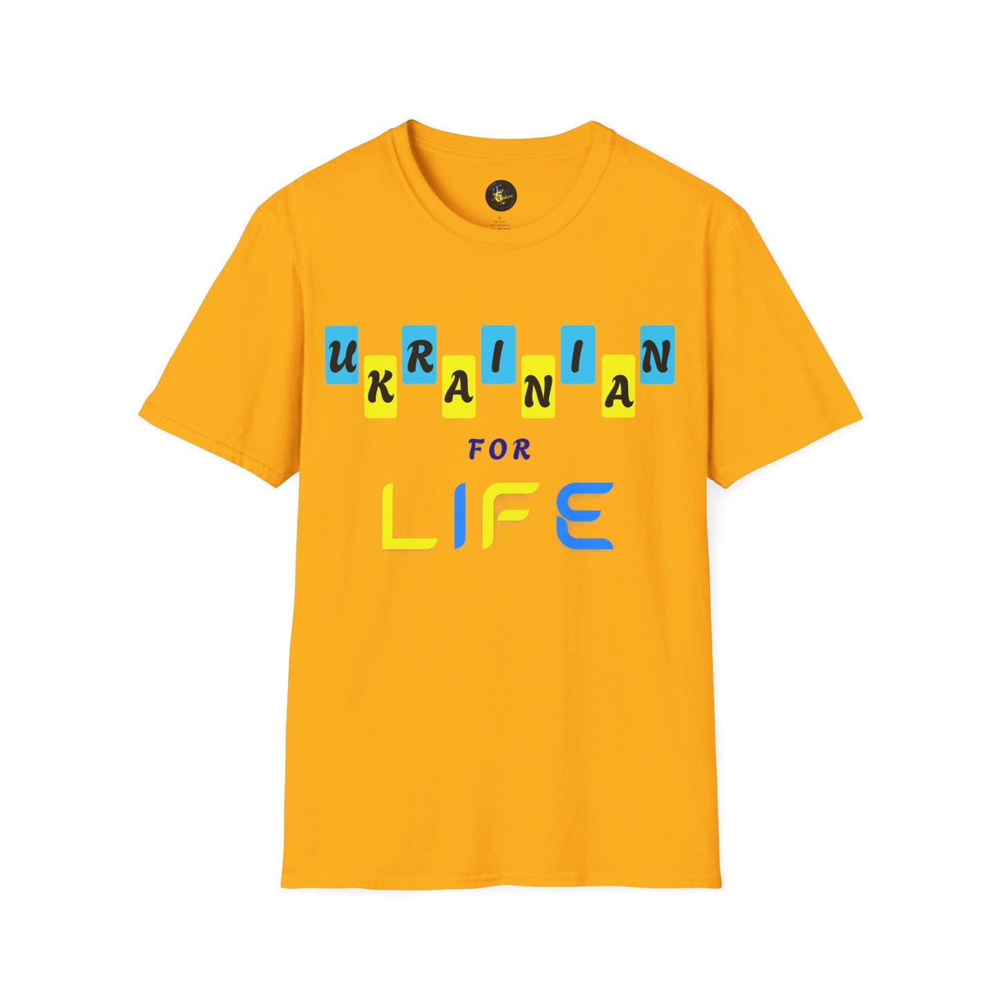 Ukrainian Pride T-Shirt, Unisex Comfort Blend Tee
