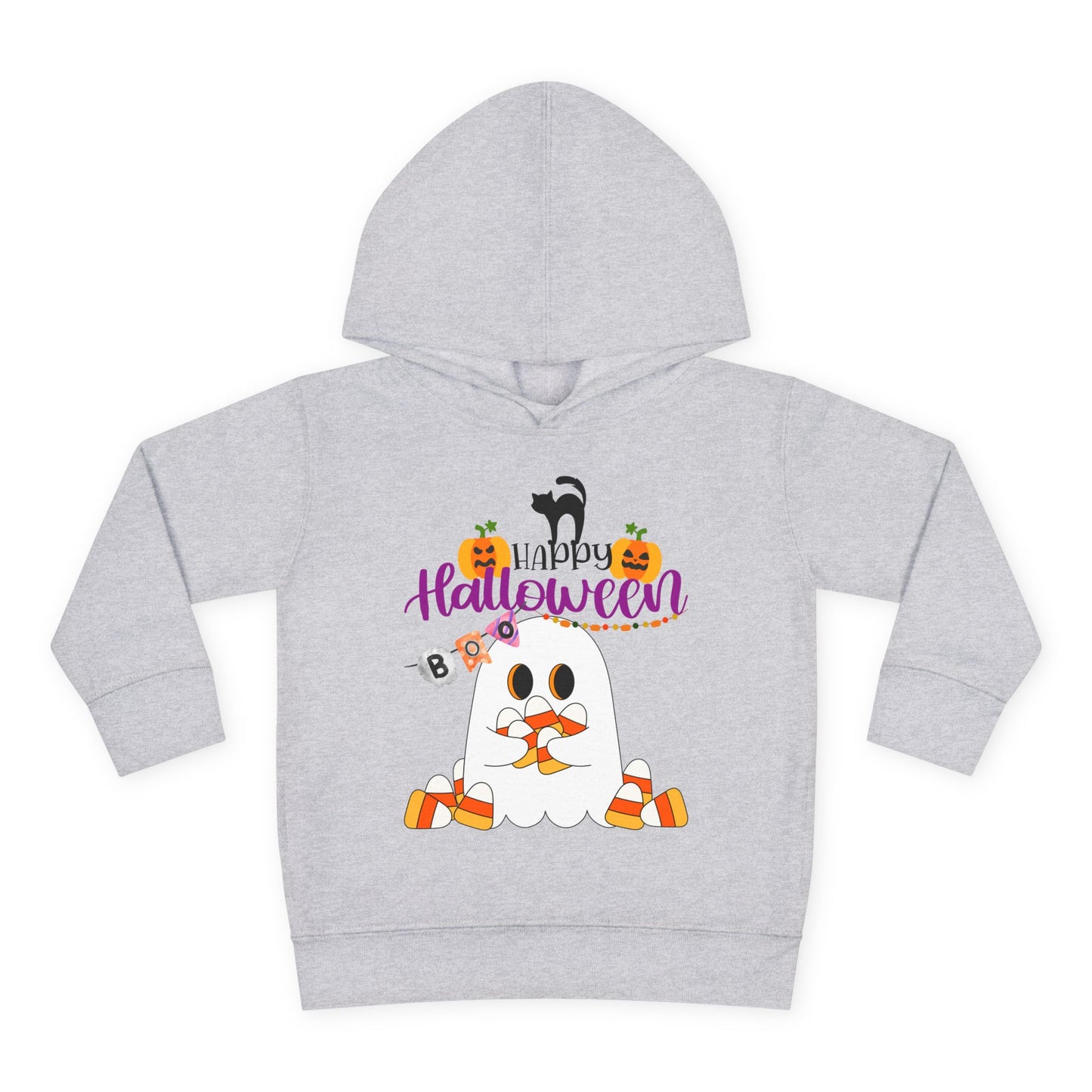 Toddler Candy Ghost Cutie Fleece Hoodie