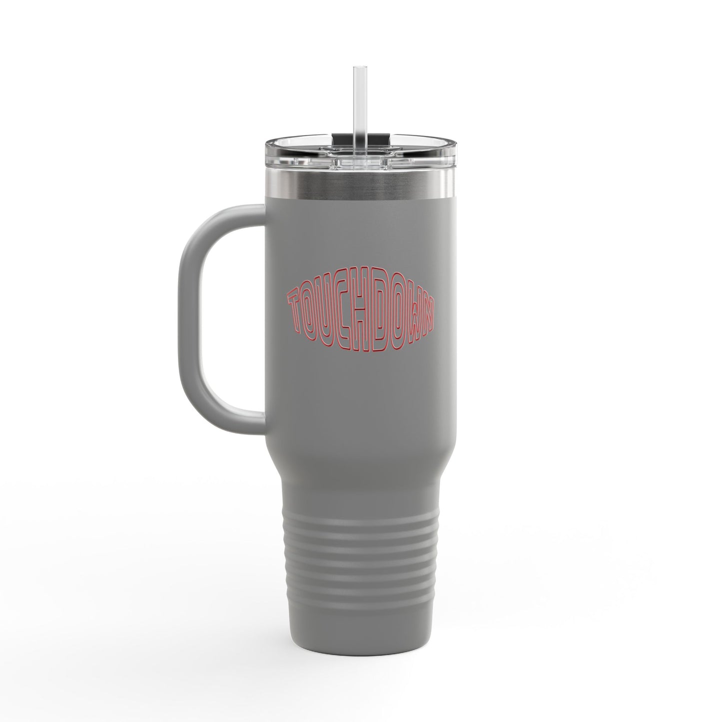 Football Season Touchdown Sporty Insulated Travel Mug, 40oz