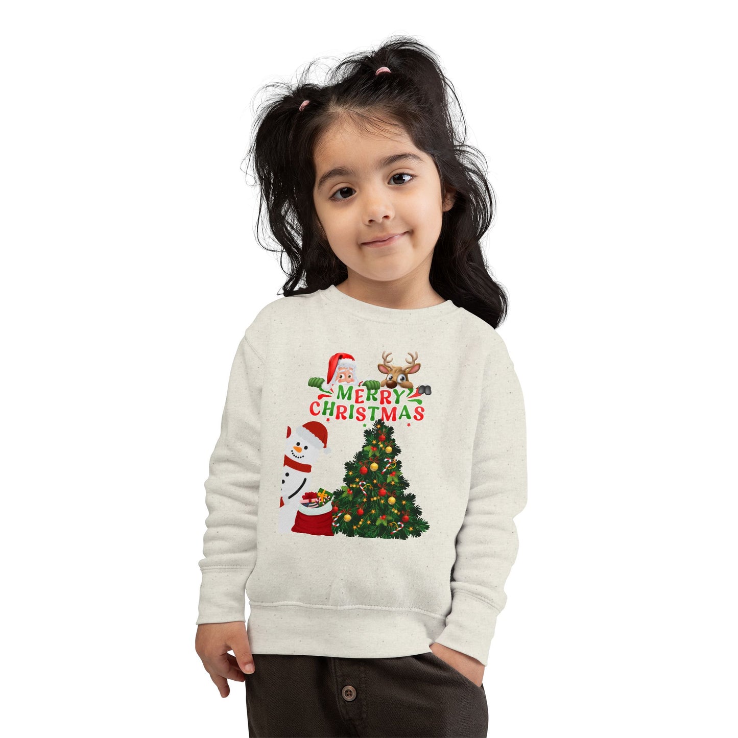 Toddler Christmas Snowman Sweatshirt