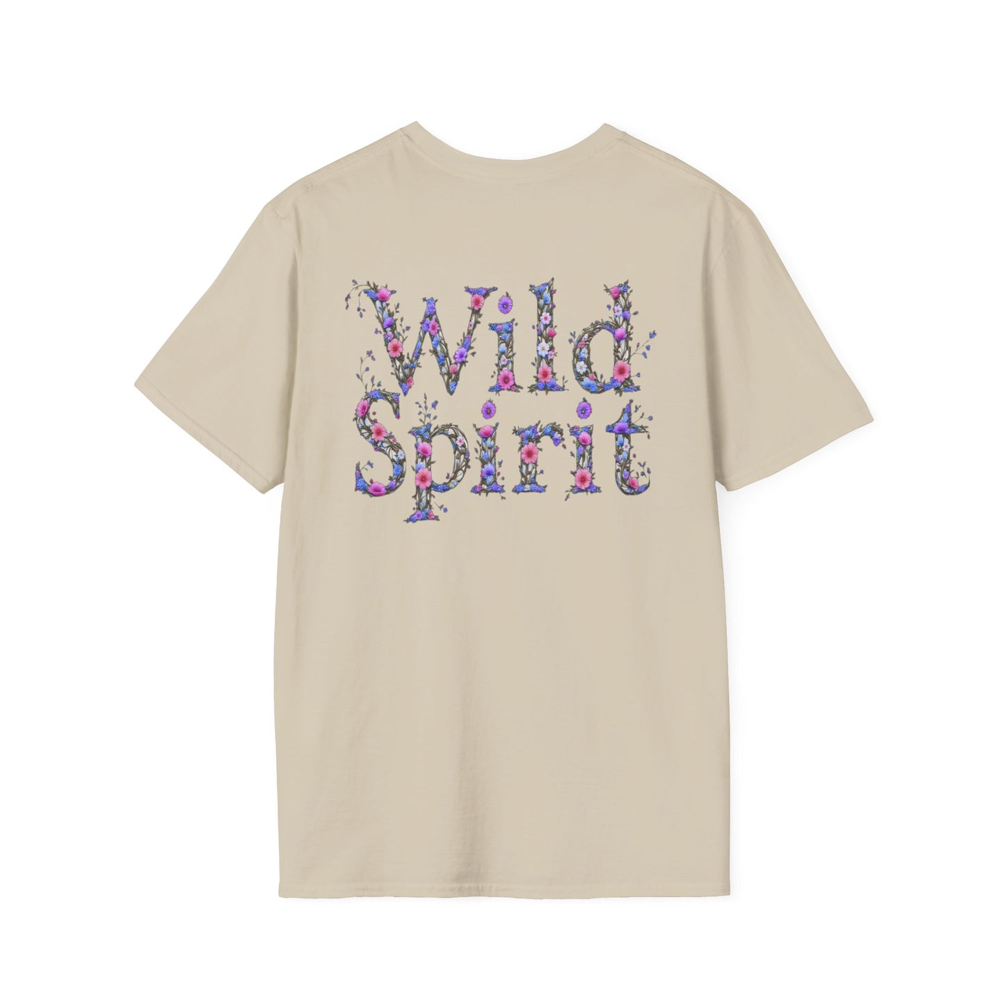 Wild Spirit Butterfly V-Neck Tee for Women