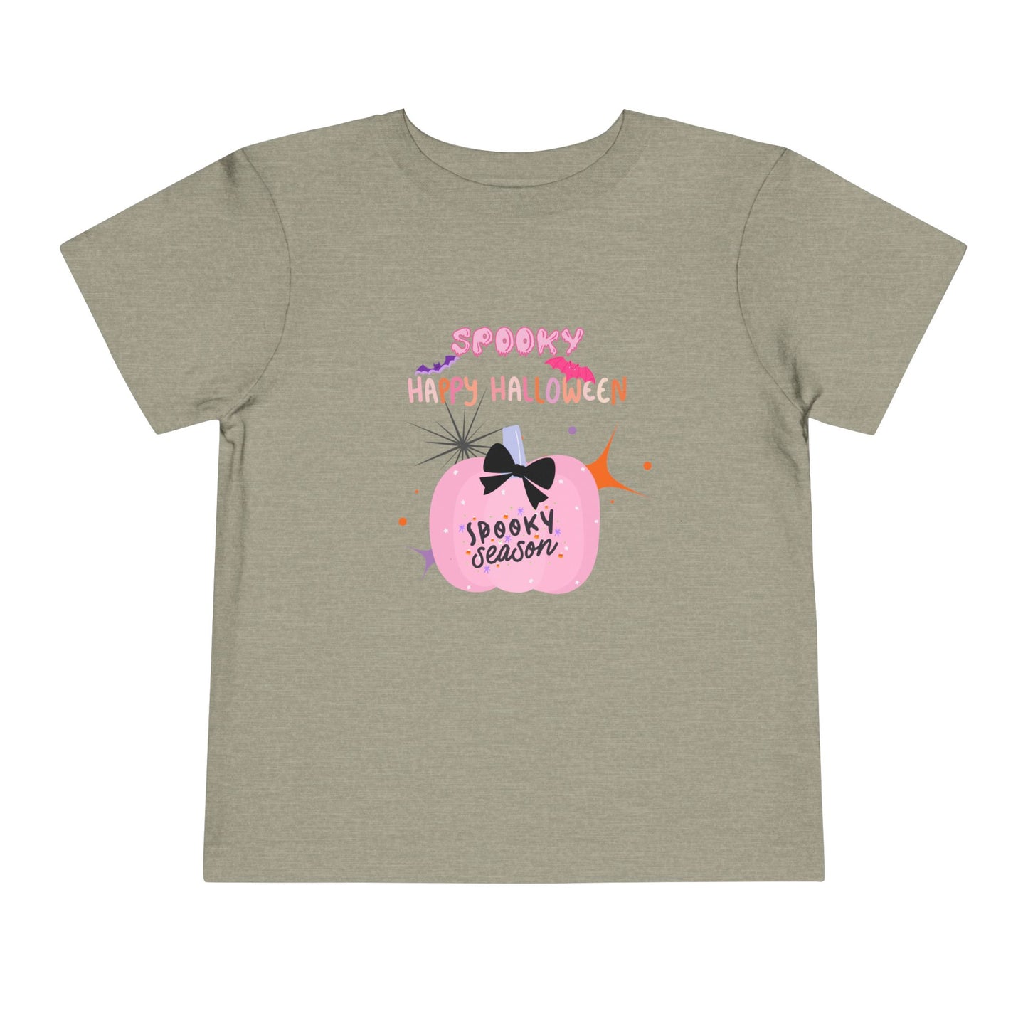 Toddler Pretty in Pink Spooky Season Tee