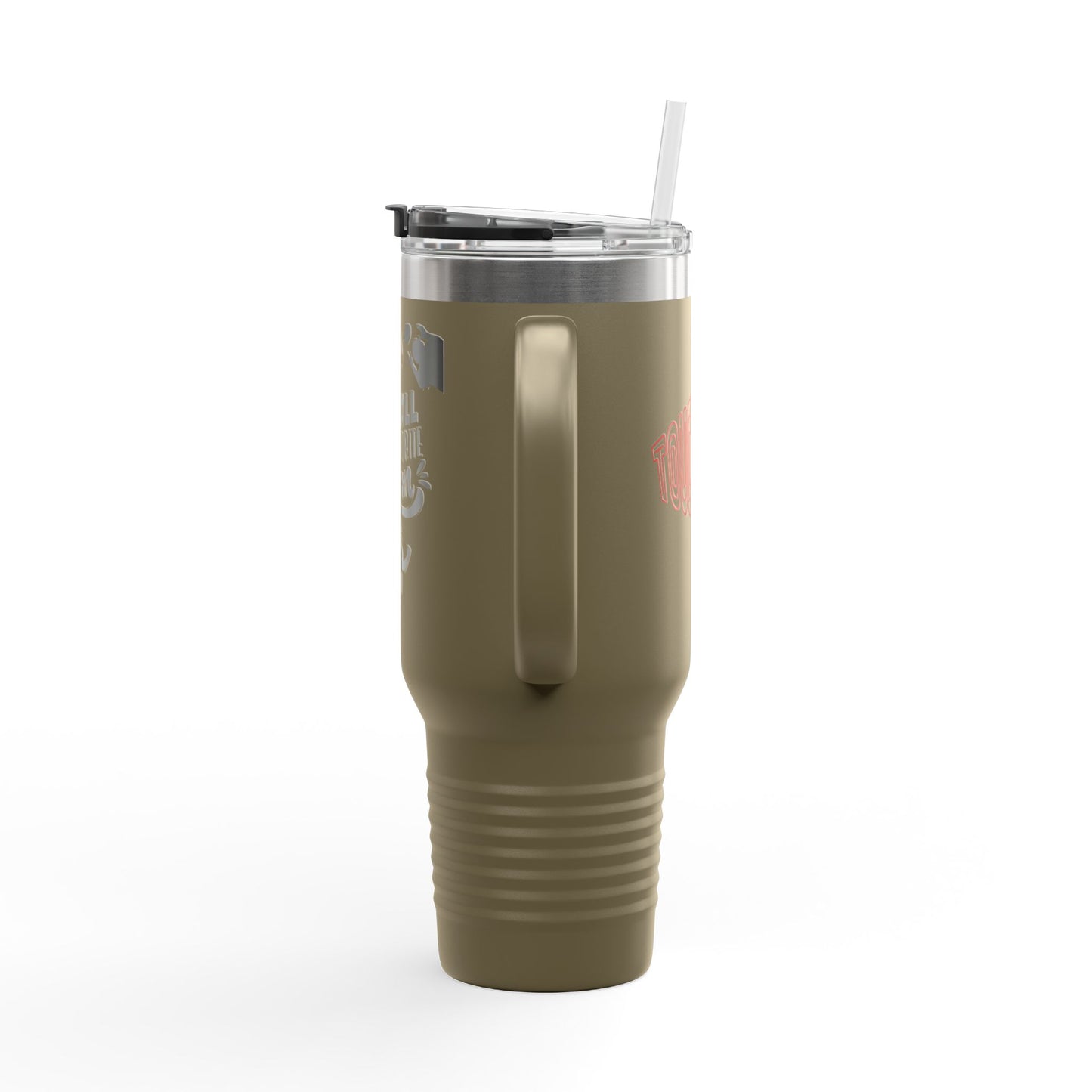 Football Season Touchdown Sporty Insulated Travel Mug, 40oz