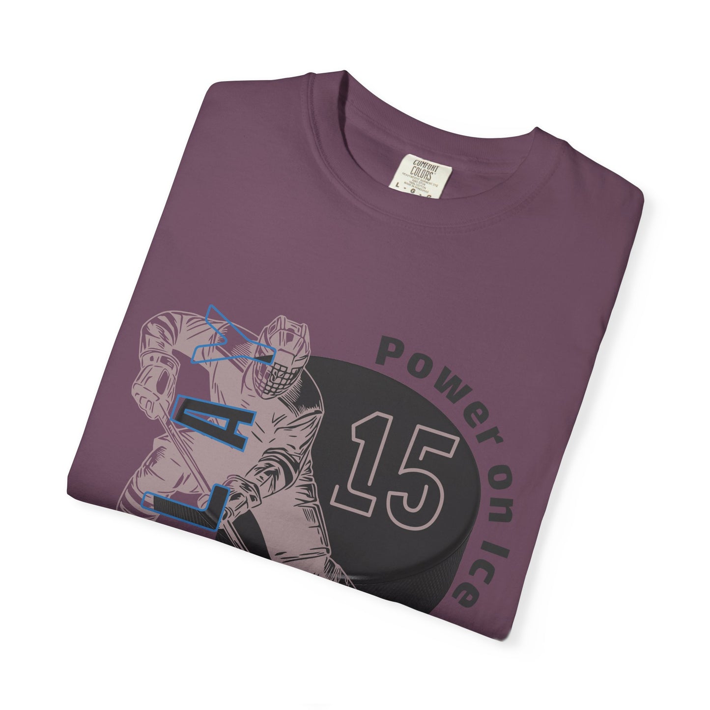 PERSONALIZE Women's Hockey Goalkeeper Garment-Dyed T-shirt