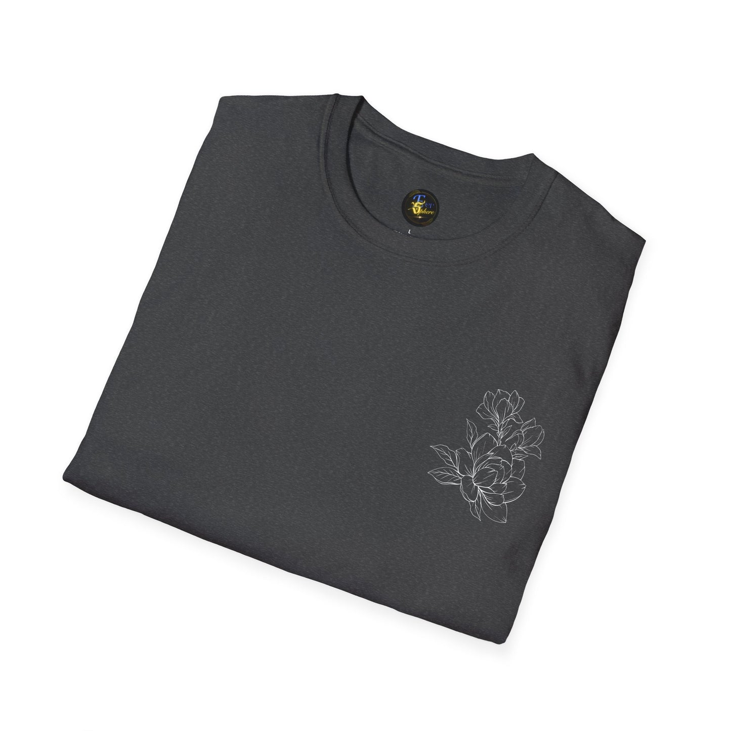 Wild Spirit Butterfly V-Neck Tee for Women