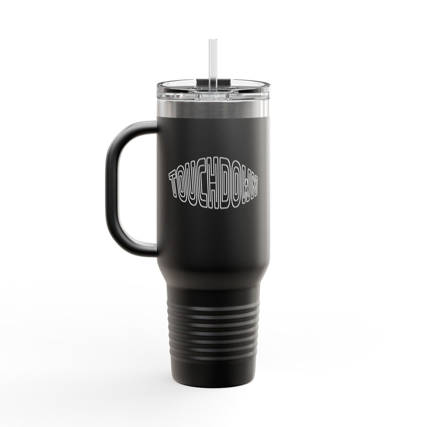 Football Season Touchdown Sporty Insulated Travel Mug, 40oz